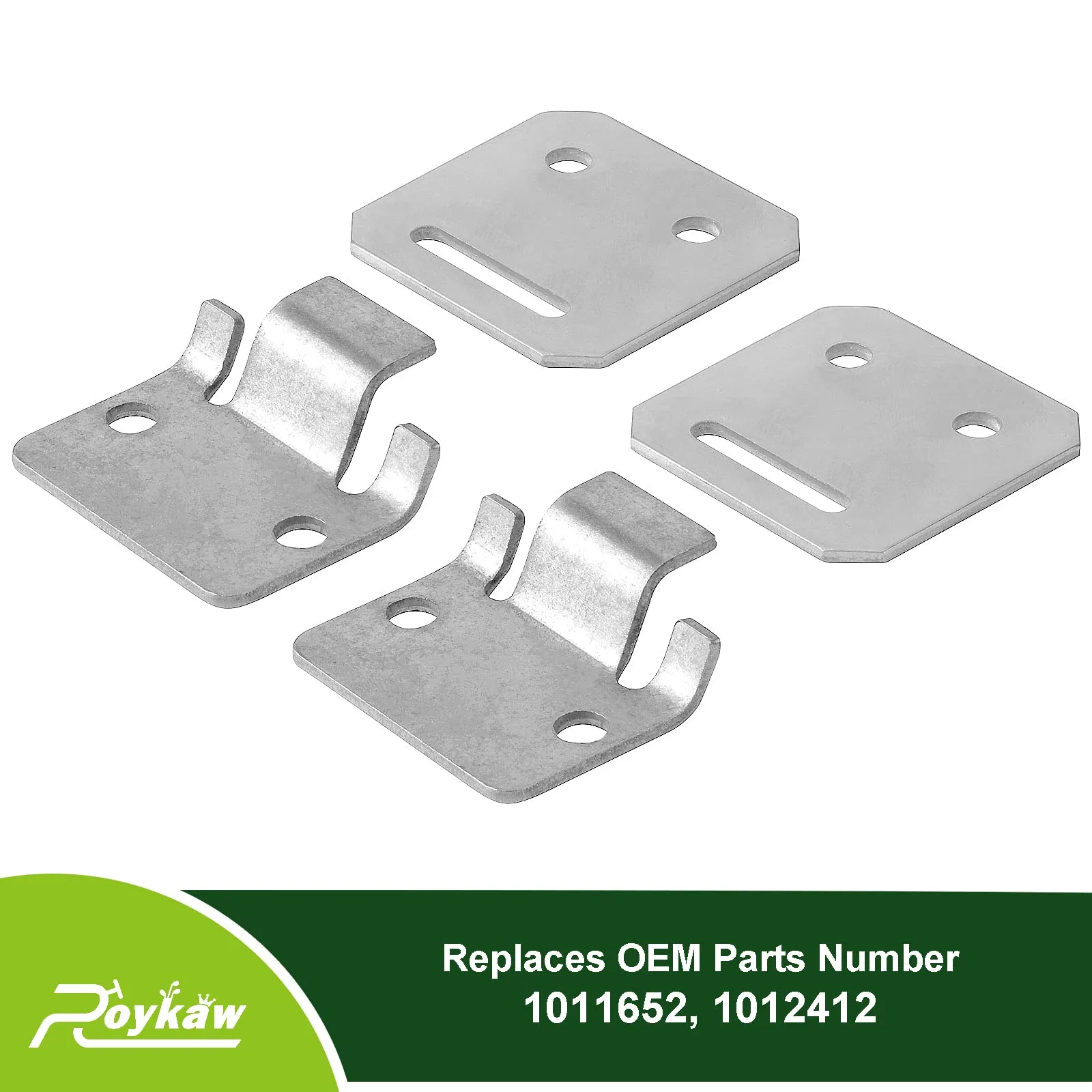 Roykaw Club Car DS Seat Hinge Plate Kit 1979-Up image 2