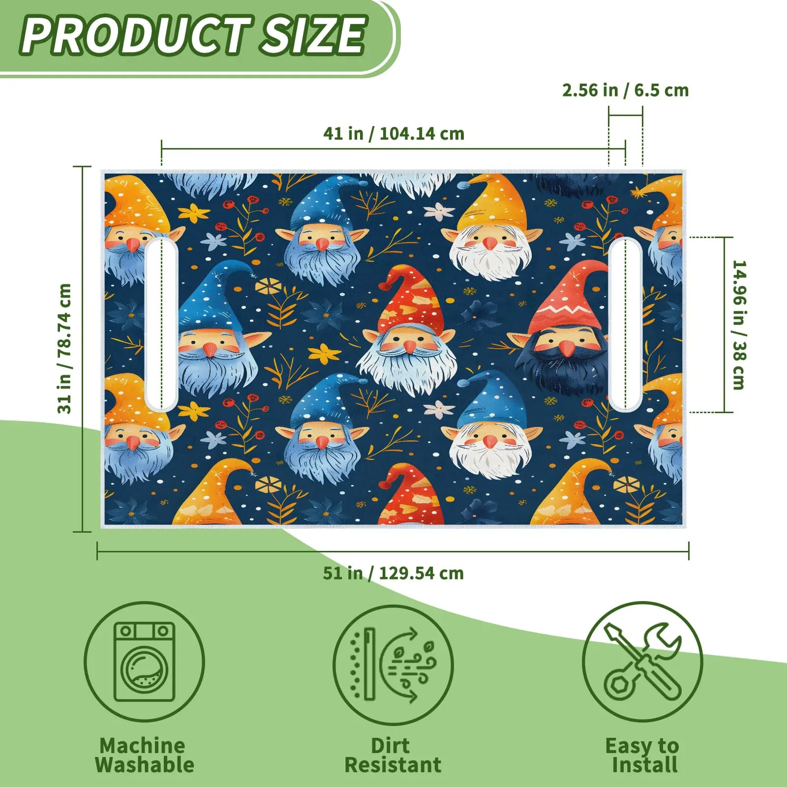 Tiveruda Golf Cart Seat Cover for Double Seats image 2