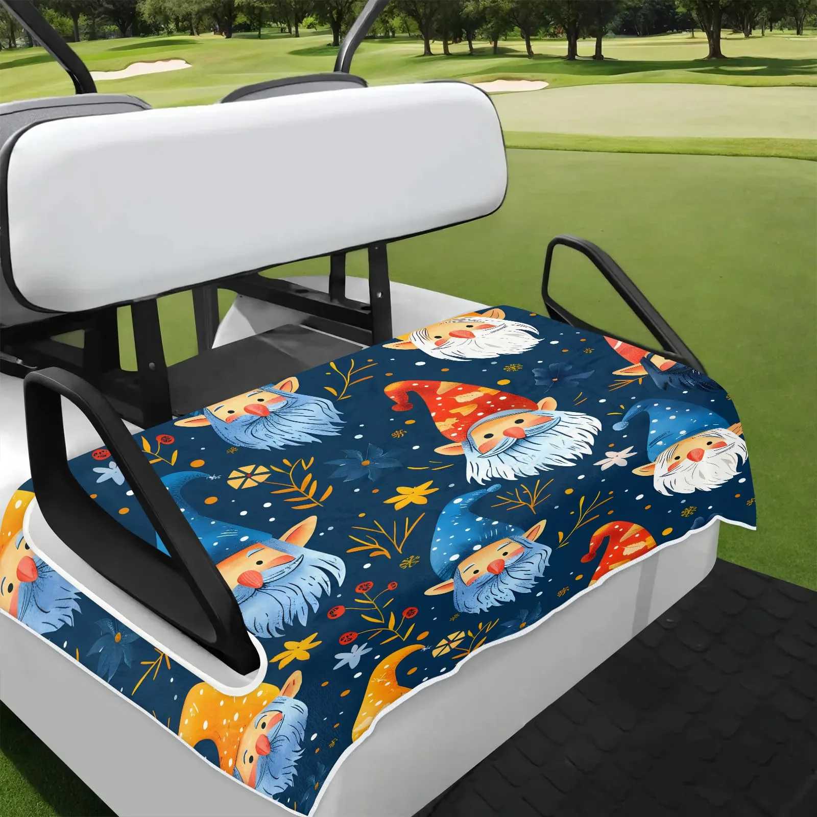 Tiveruda Golf Cart Seat Cover for Double Seats