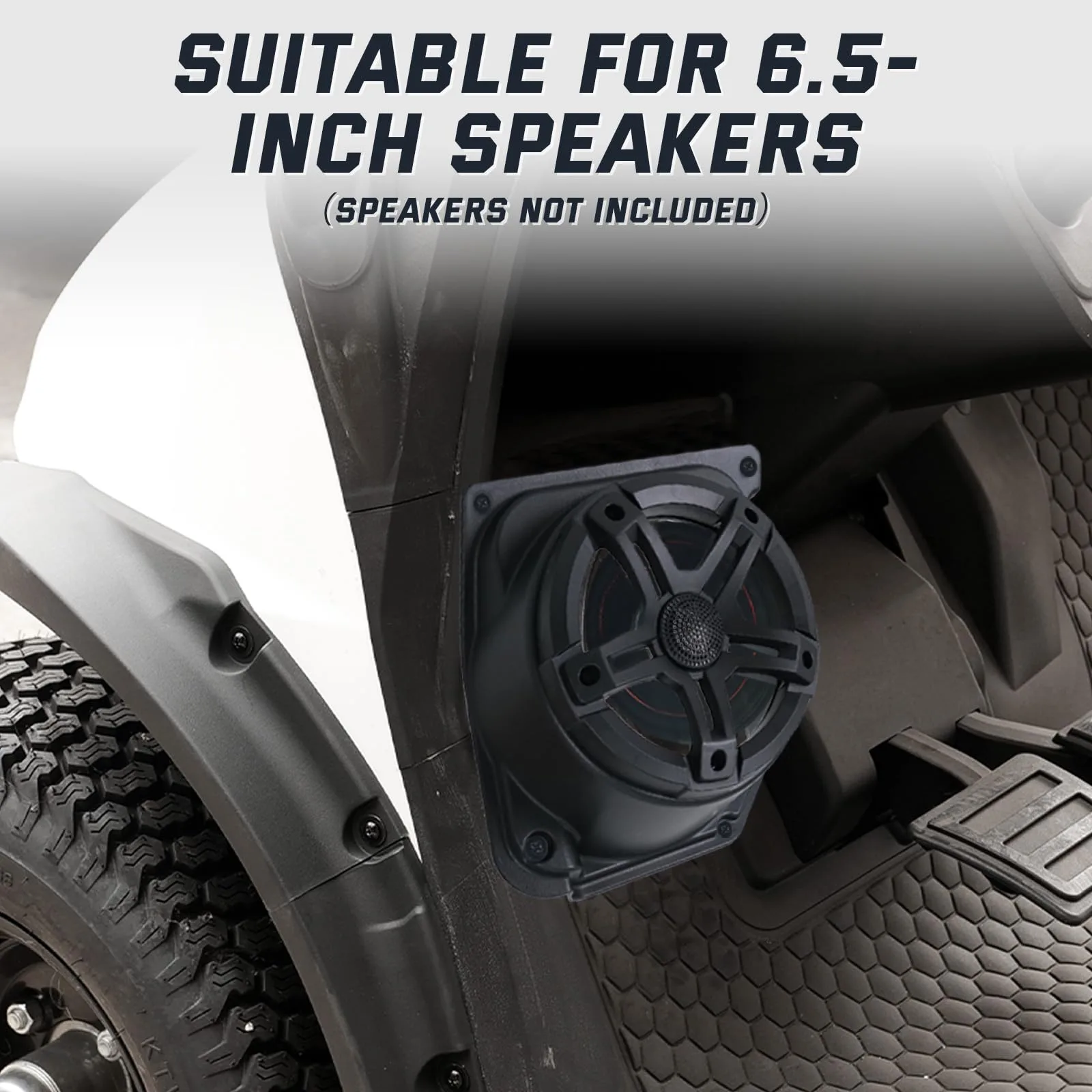 CYOOYC Under-Dash Speaker Pods for E-Z-GO Valor 2025 image 3