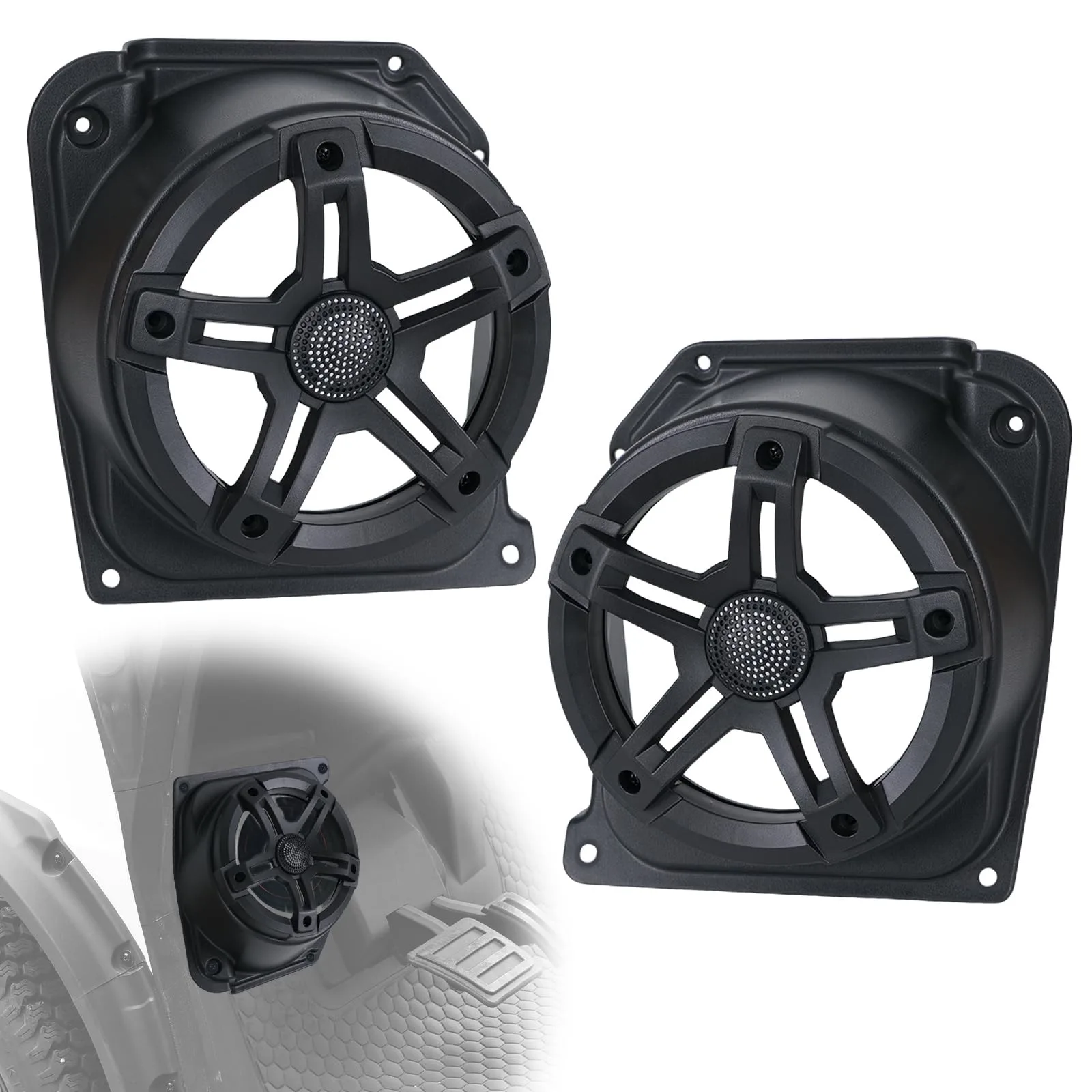 CYOOYC Under-Dash Speaker Pods for E-Z-GO Valor 2025