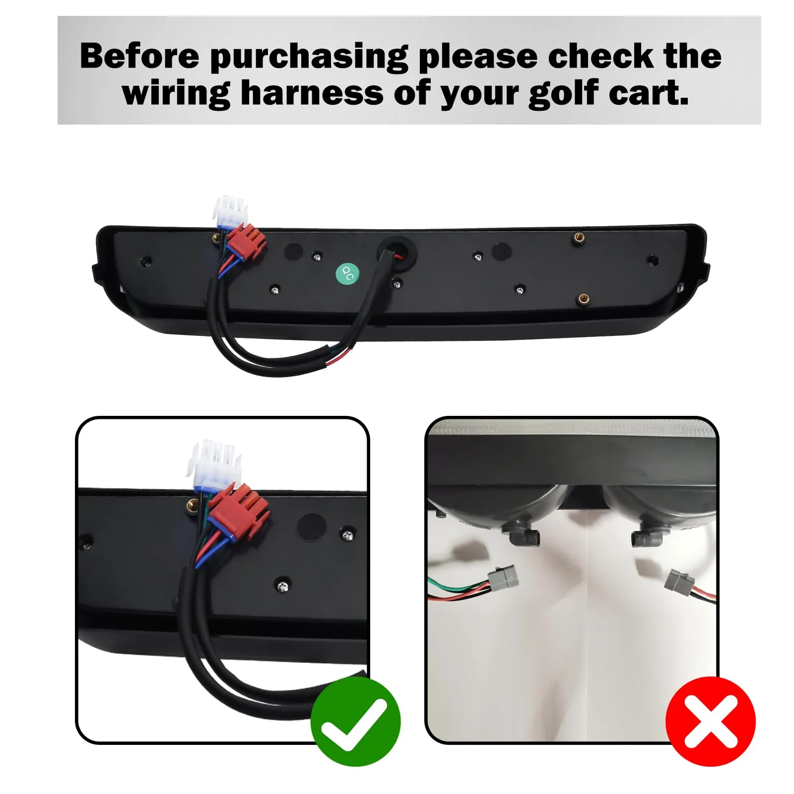 Orle Oko LED Headlight Bar for EZGO TXT 1996-2013 image 2