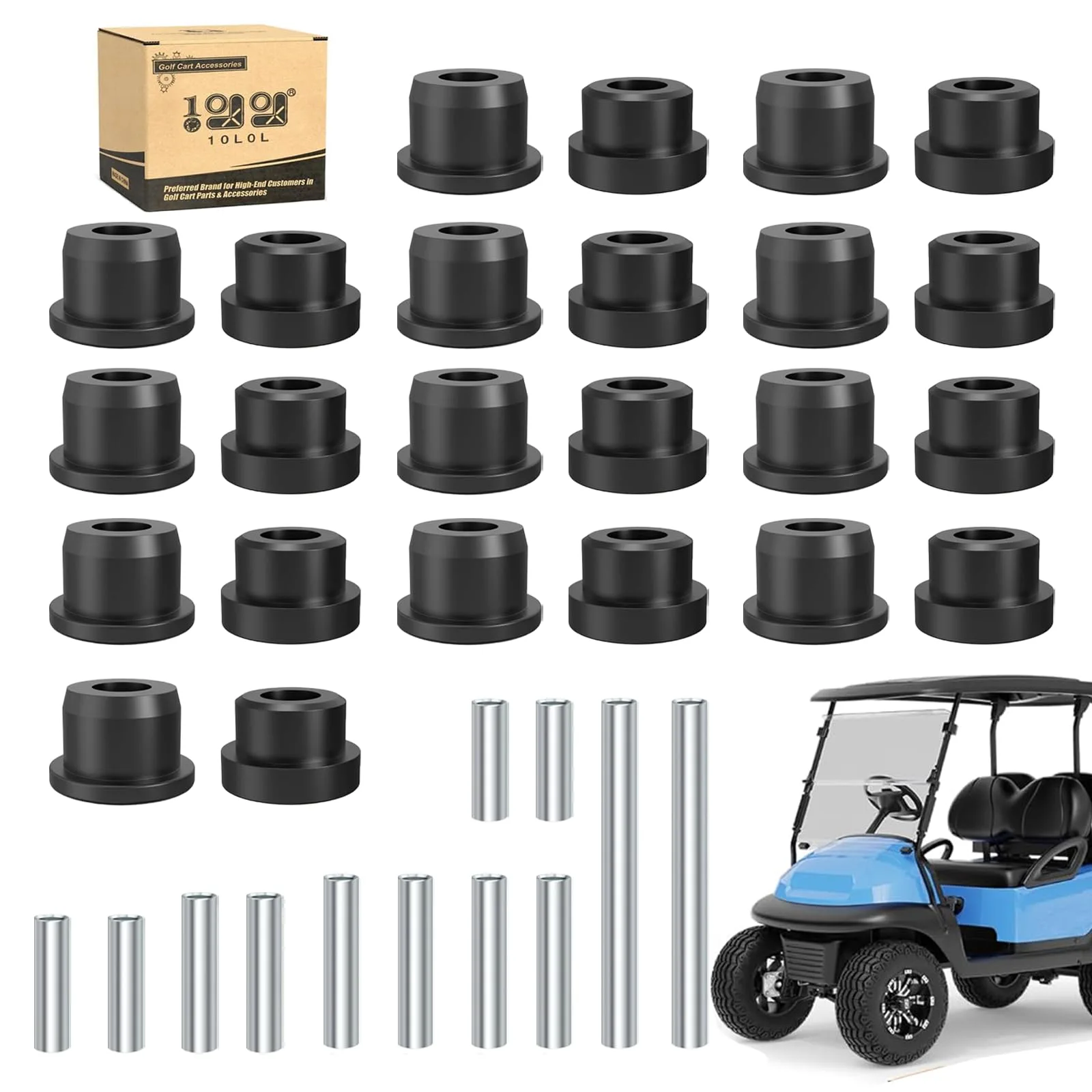 10L0L Suspension Bushing Sleeve Kit for Club Car Precedent