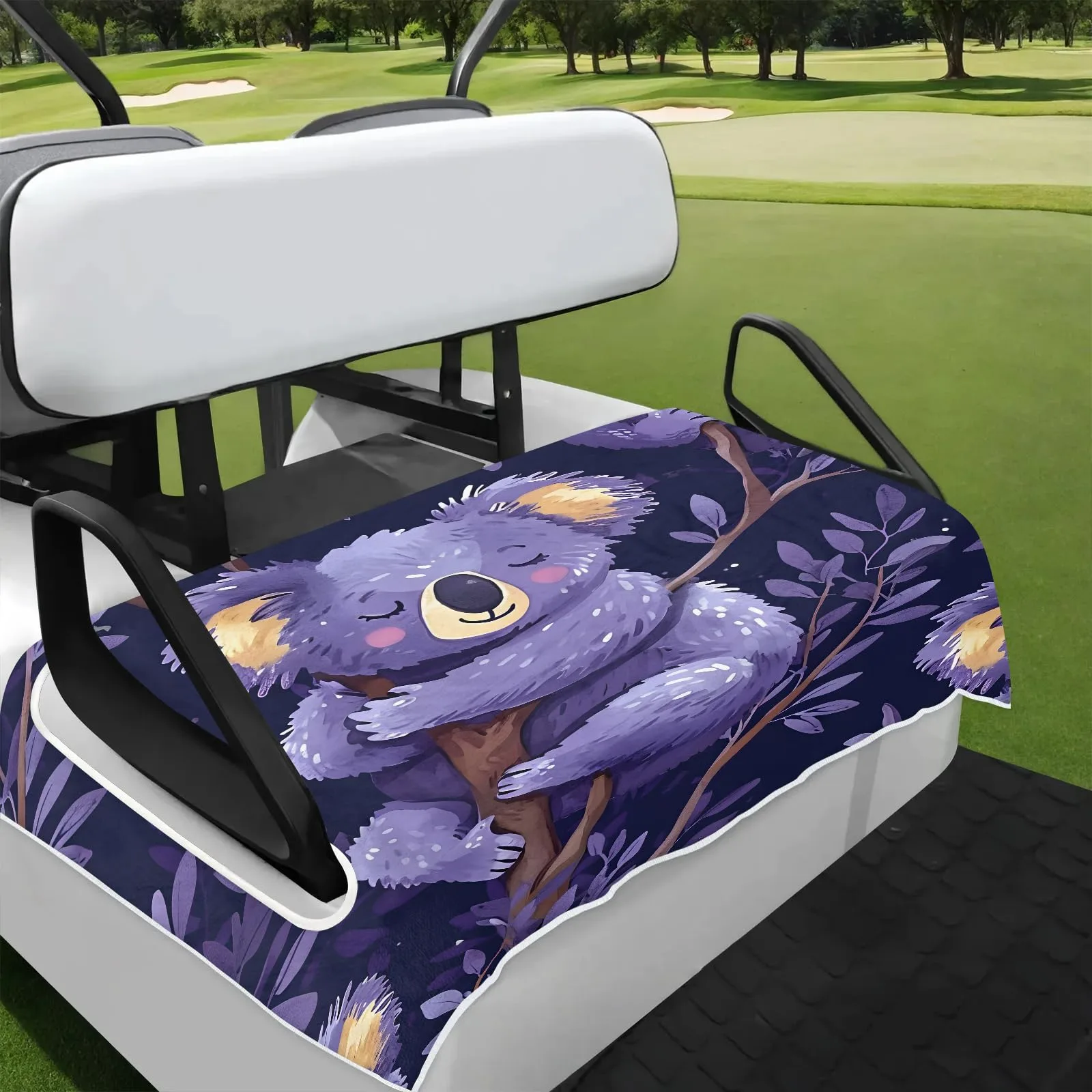 Tiveruda Golf Cart Seat Cover for Double Seats