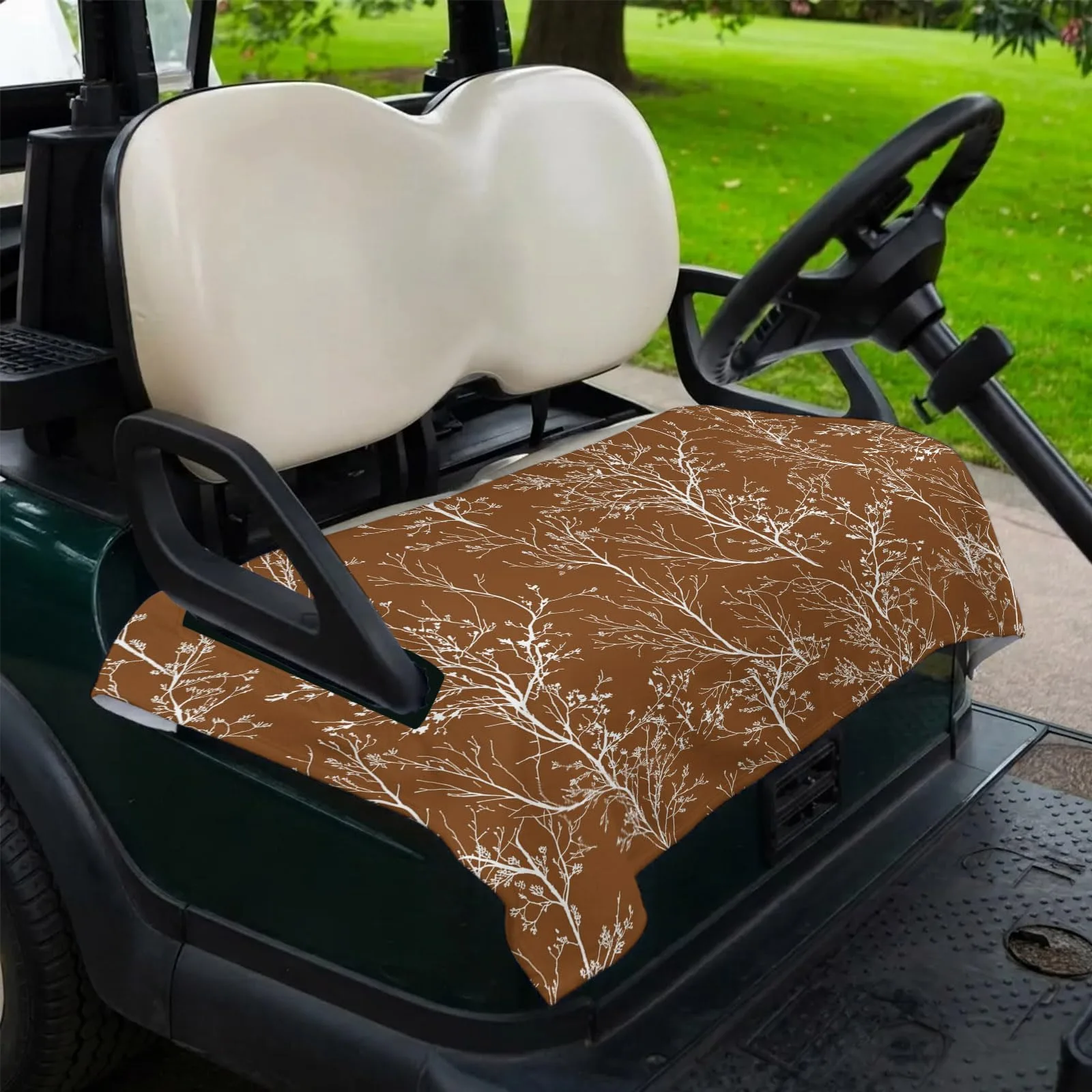 DecorLovee Botanical Golf Cart Seat Cover, 51 x 31 in image 2