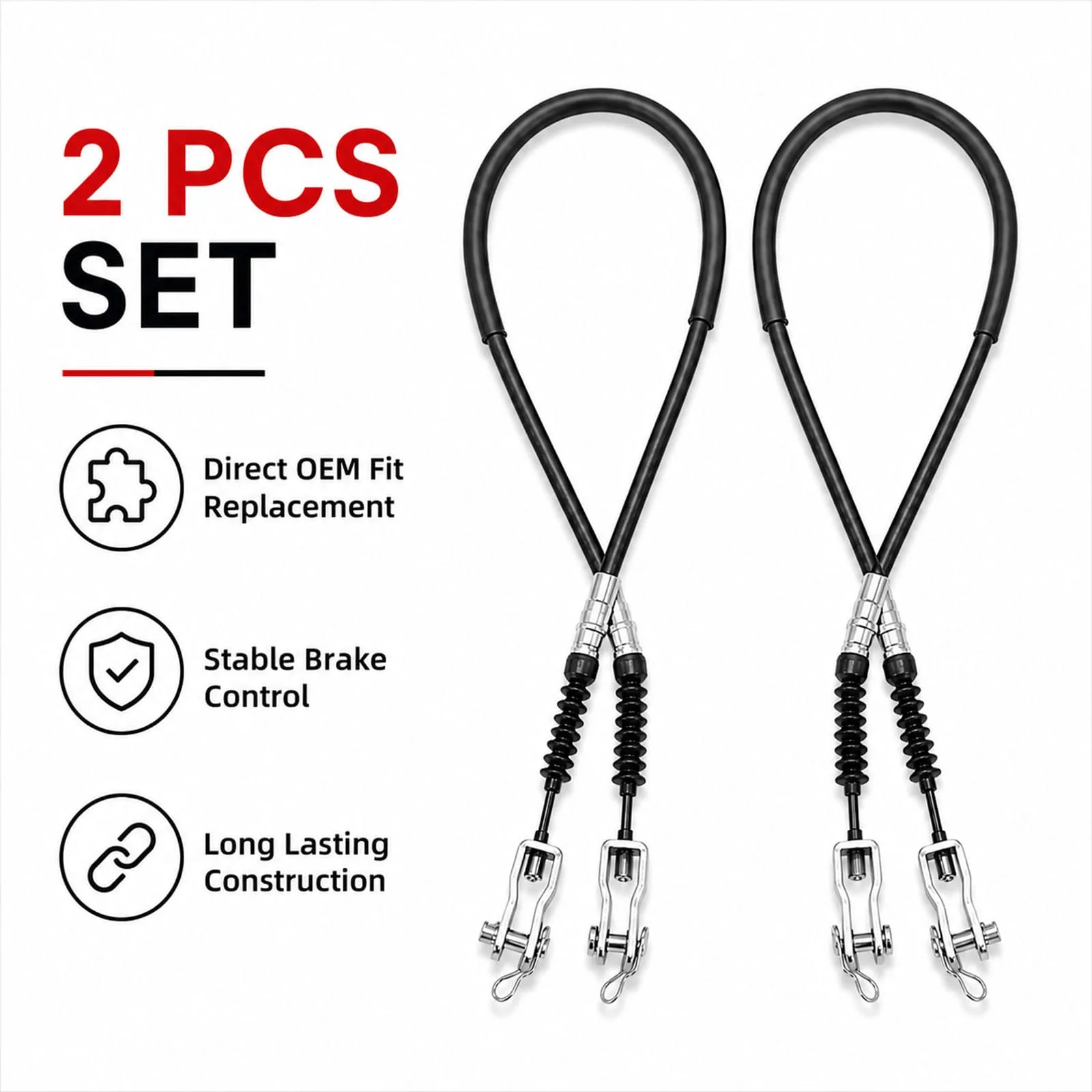 Roykaw Club Car DS Brake Cable Set RG-0036N image 4