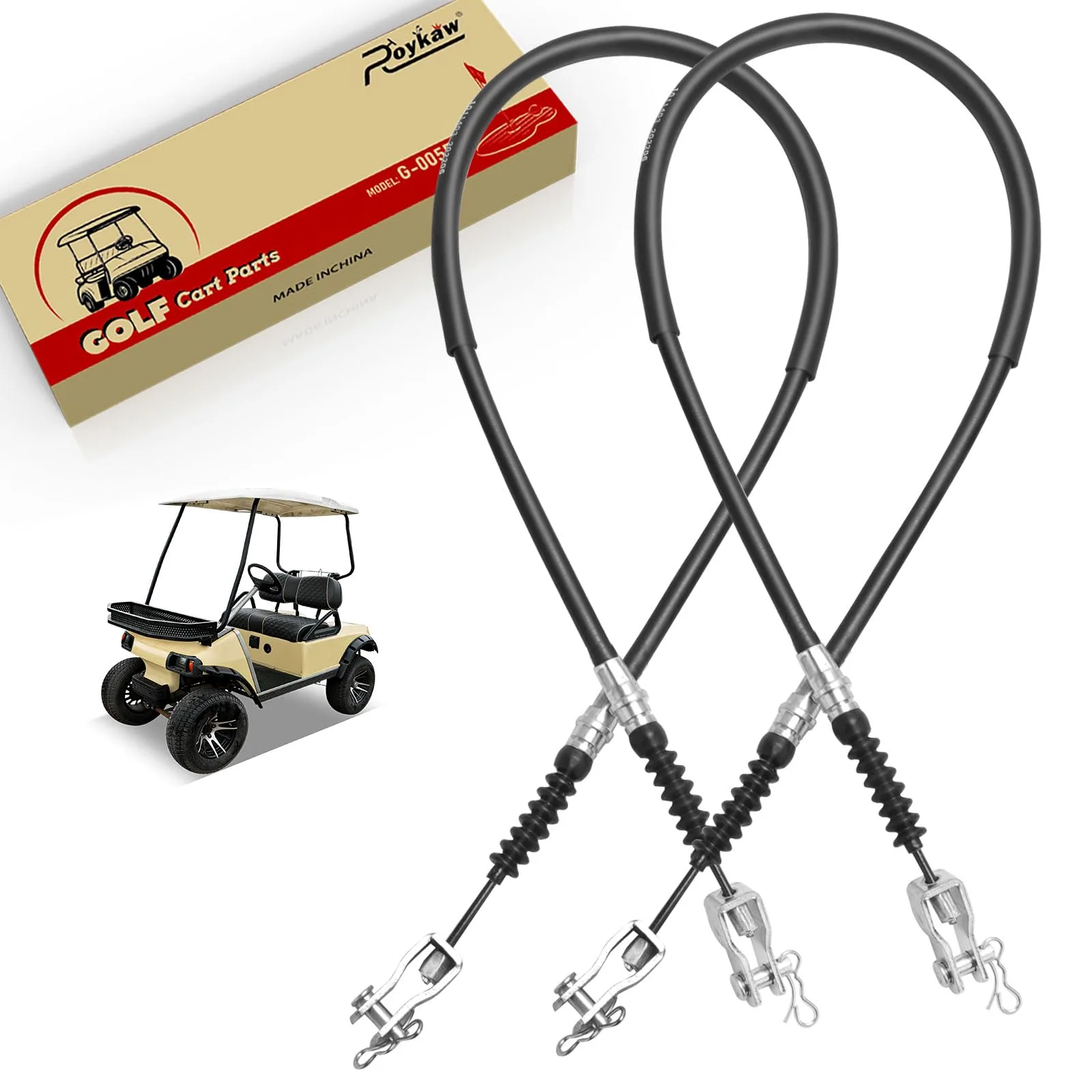 Roykaw Club Car DS Brake Cable Set RG-0036N