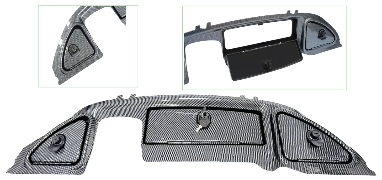 Dr.Acces Carbon Fiber Dashboard for Club Car Precedent image 2