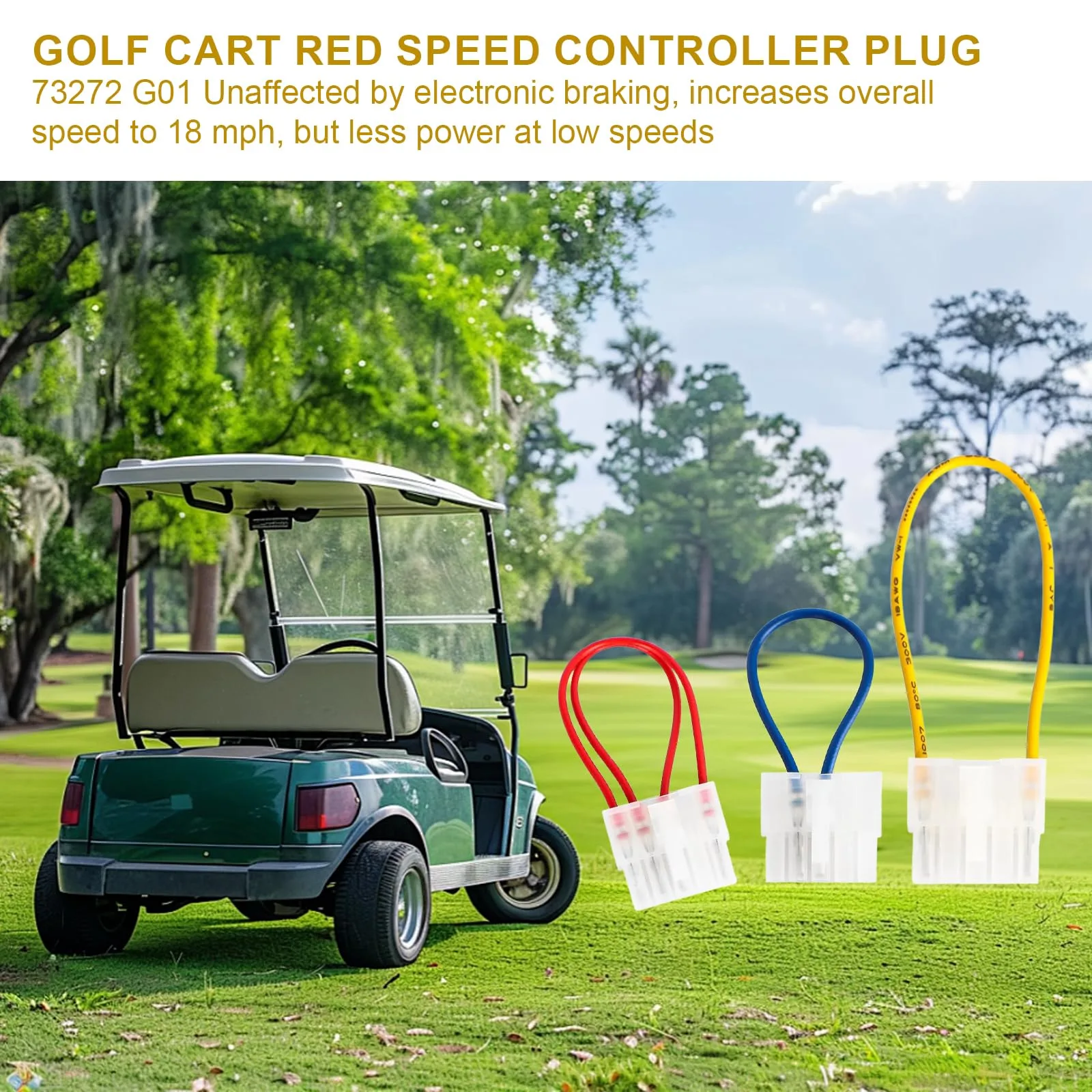 crenlux PDS Speed Chip Set for E-Z-GO TXT 36V Carts image 3