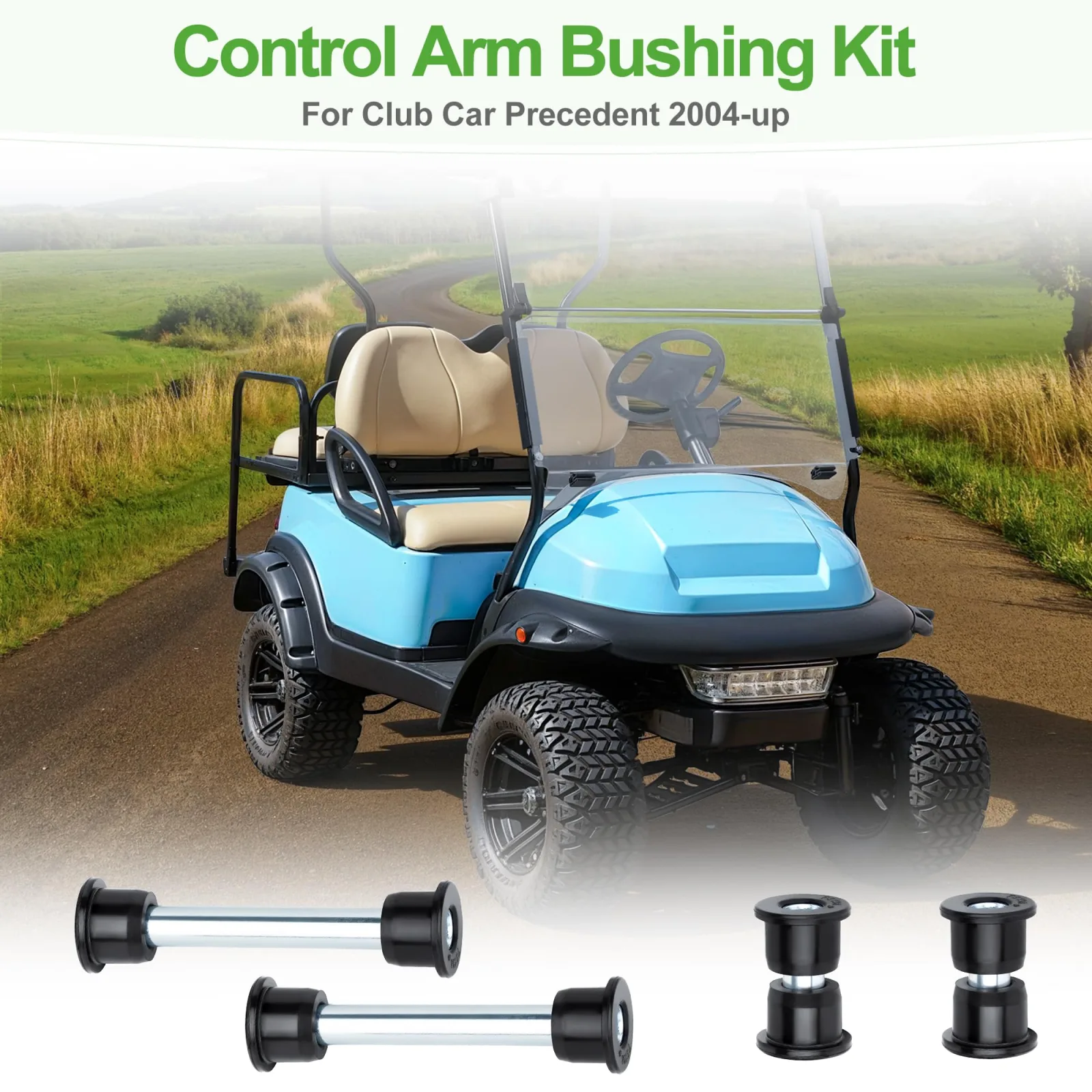 10L0L Club Car Precedent Control Arm Bushing Kit image 3