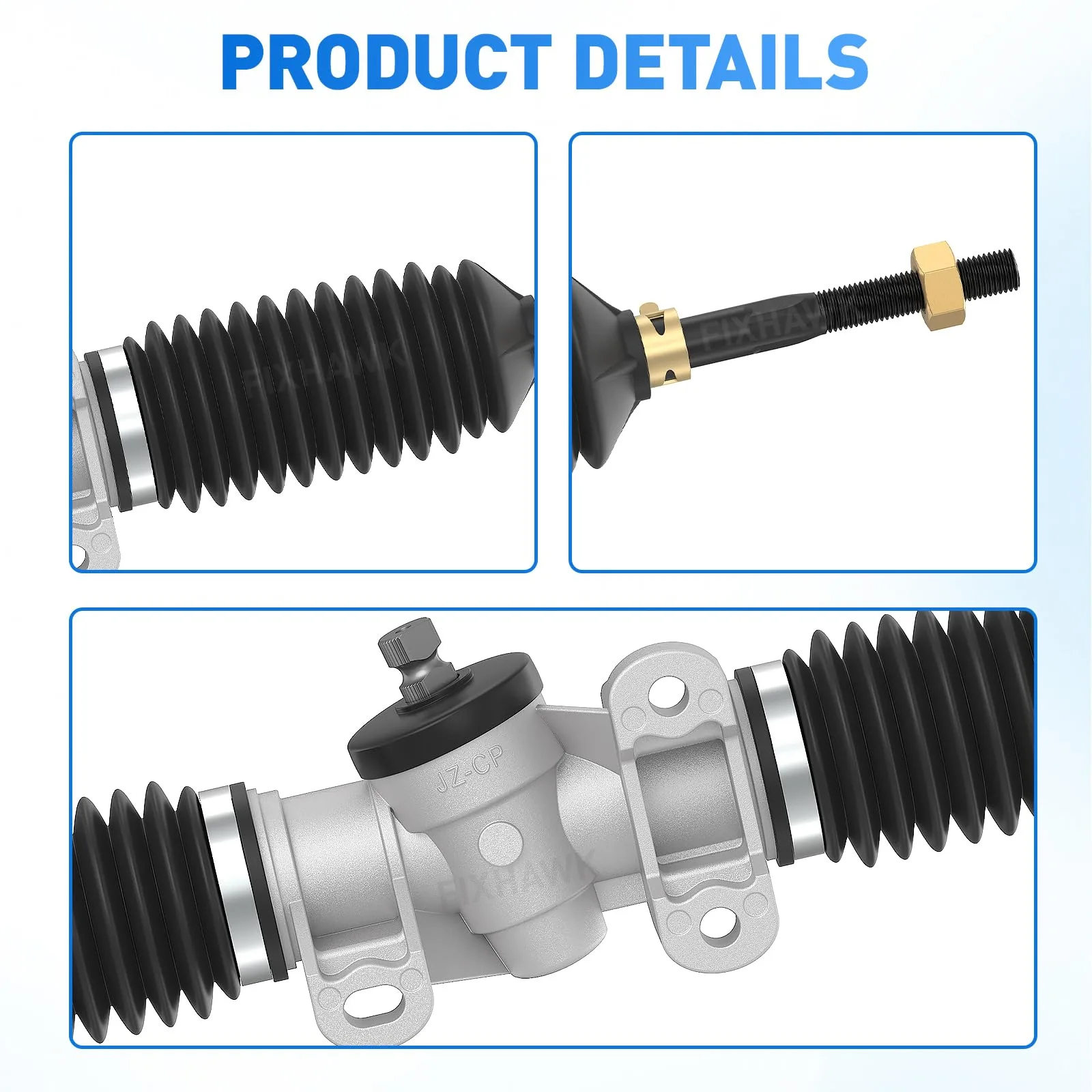 FIXHAWK Club Car Precedent Tempo Steering Rack image 4