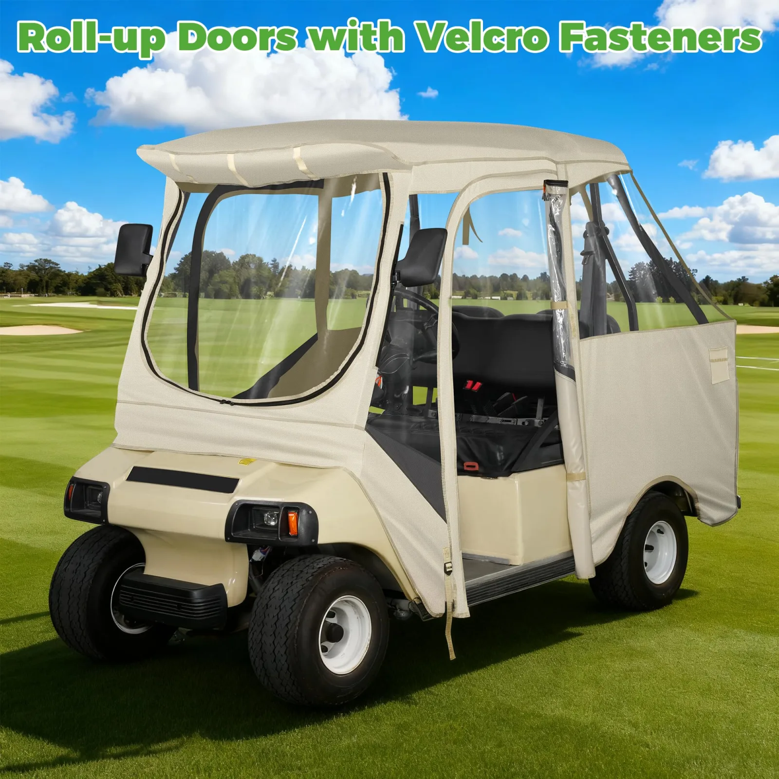 10L0L ACC-F58-O Enclosure for 4-Passenger Club Car DS image 4