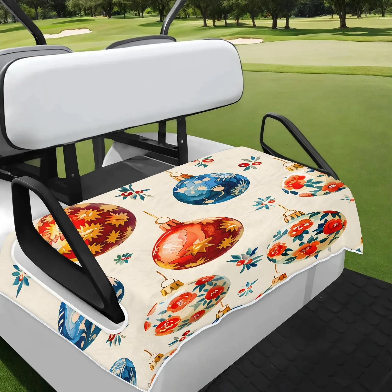 Tiveruda Golf Cart Seat Cover 51 x 31 Inches