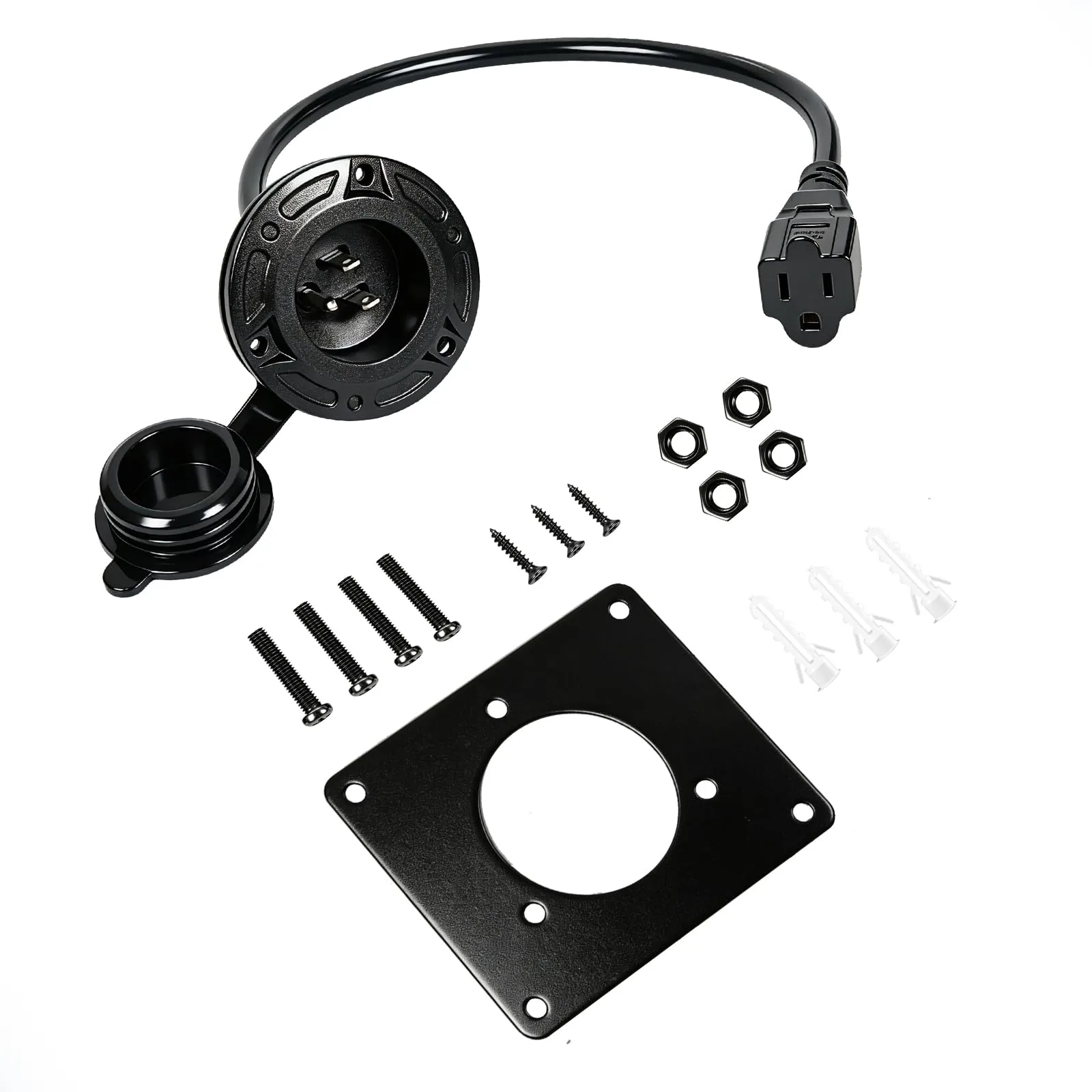 RUKANG Charger Port Cover Adapter for E-Z-GO TXT36