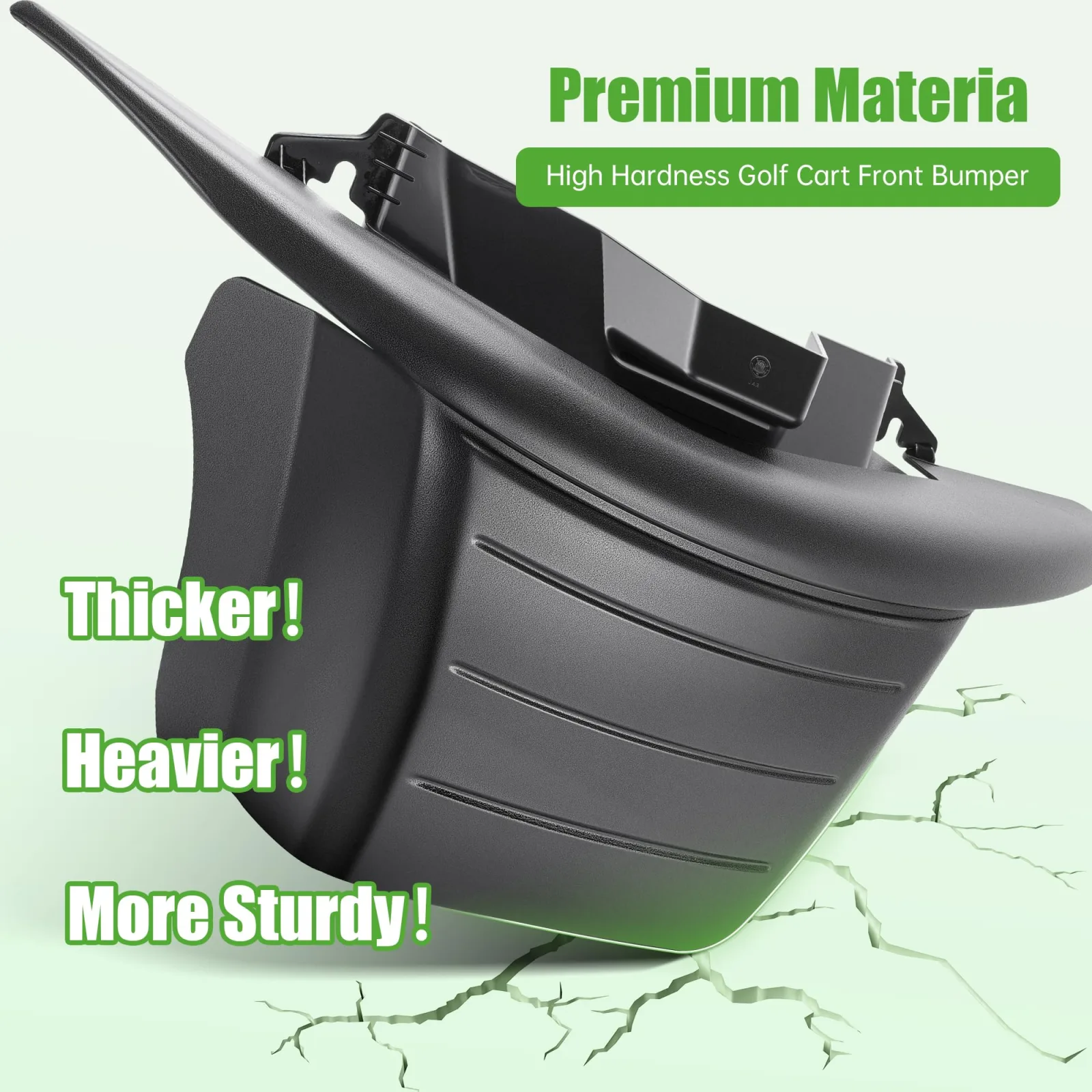 10L0L Front Bumper for E-Z-GO RXV — Part 656325 (2016+) image 4