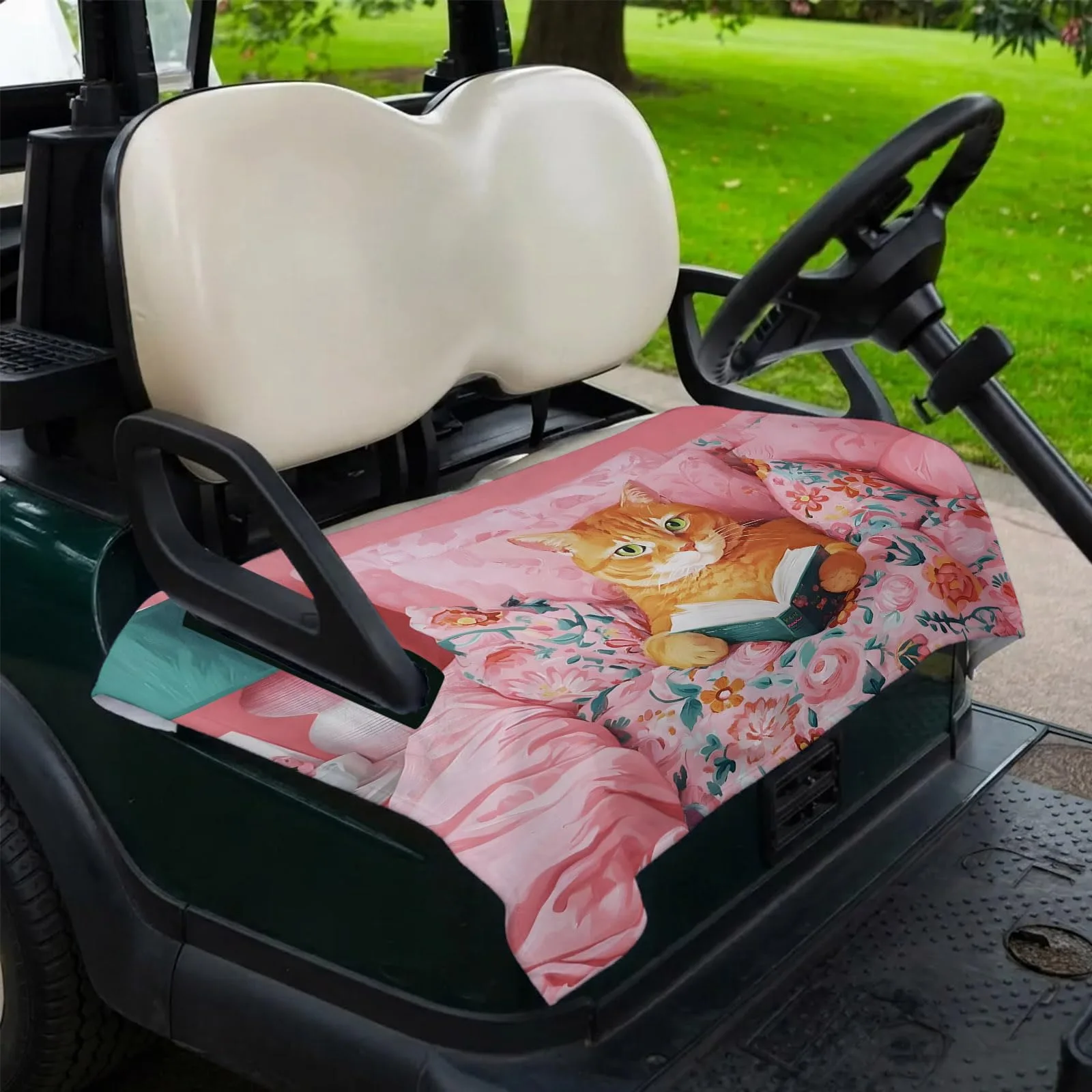 DecorLovee Golf Cart Seat Cover Towel 51 x 31 Inch image 2
