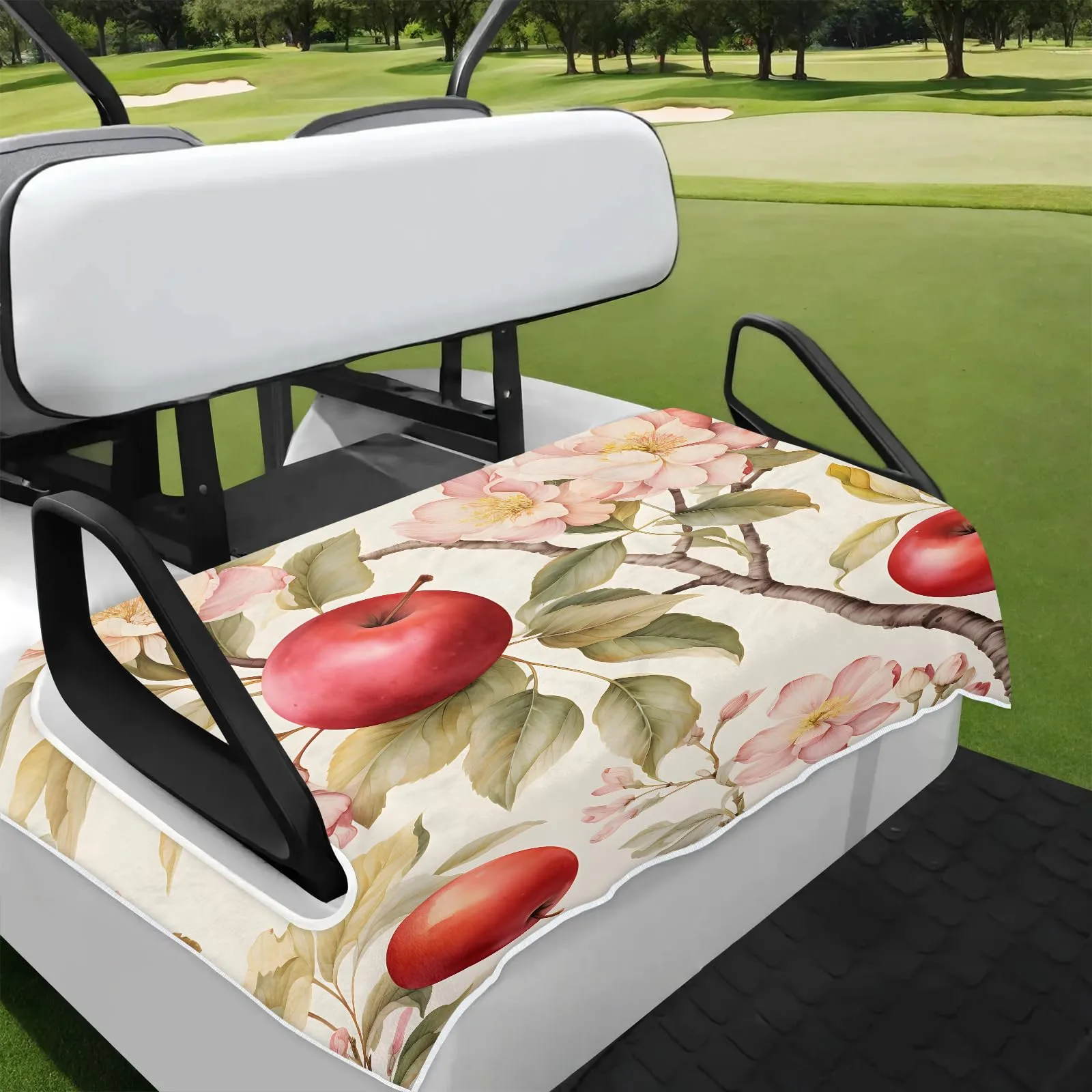 Tiveruda Golf Cart Seat Cover for Double Seats 51 x 31 in