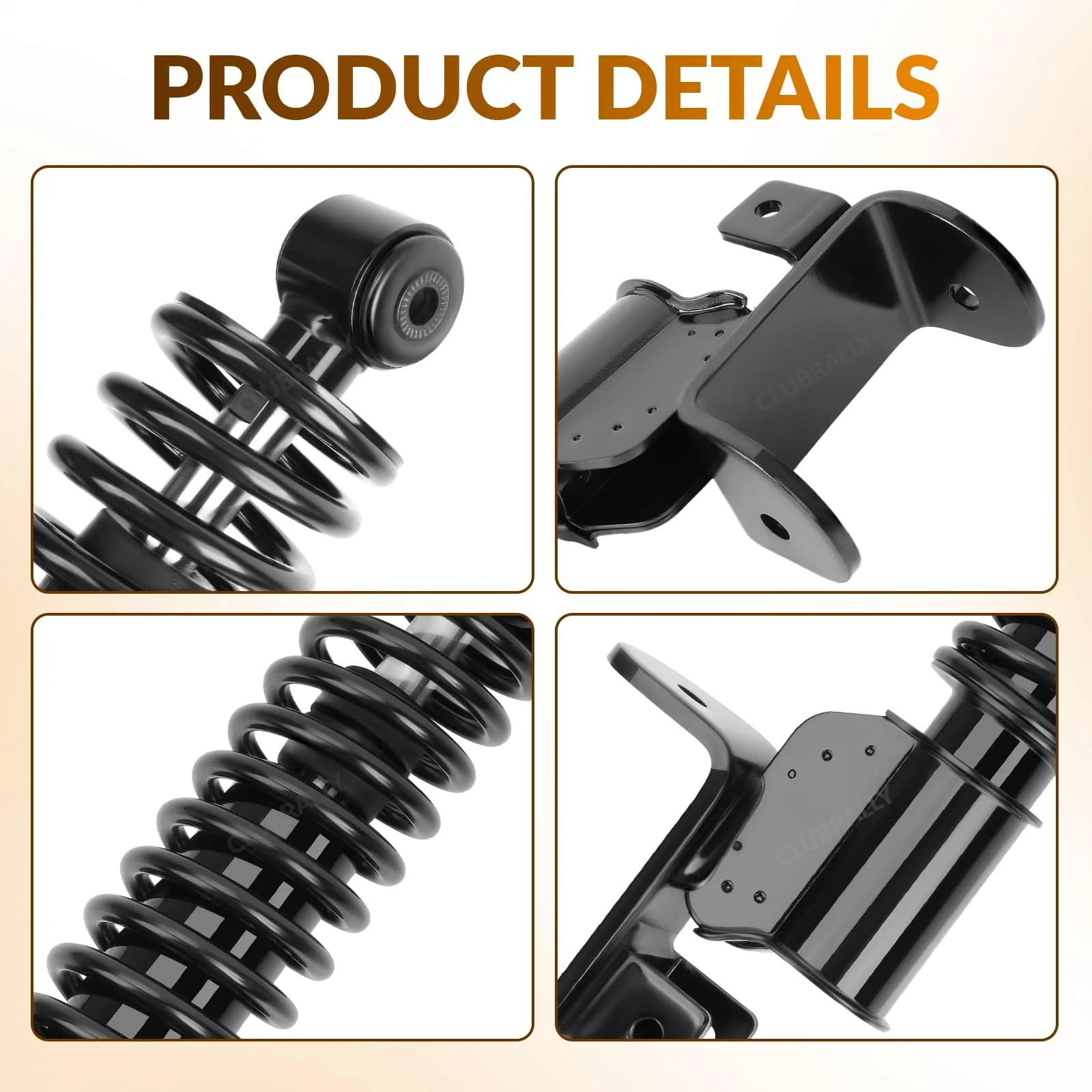 CLUBRALLY Front Shocks for E-Z-GO RXV | Aix-CB-146 image 2