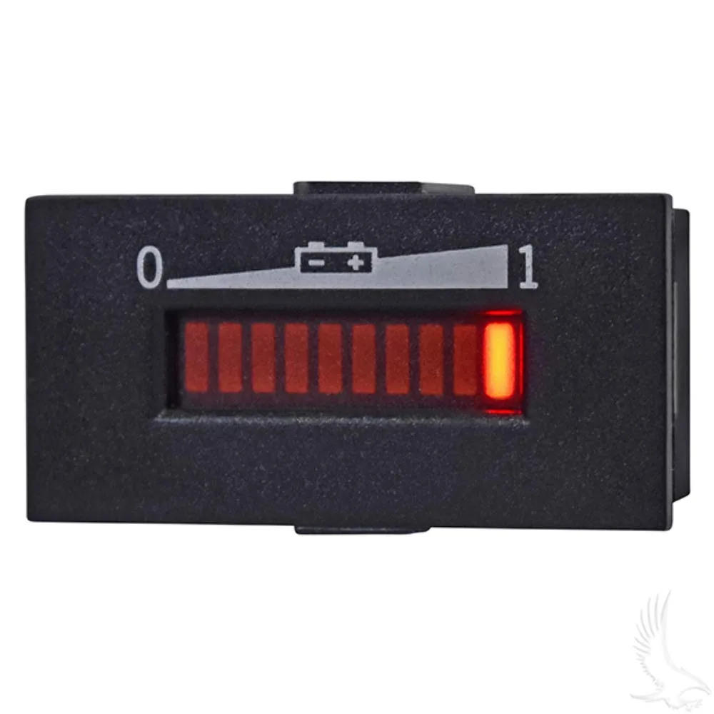RHOX 36V Digital Golf Cart Battery Charge Indicator