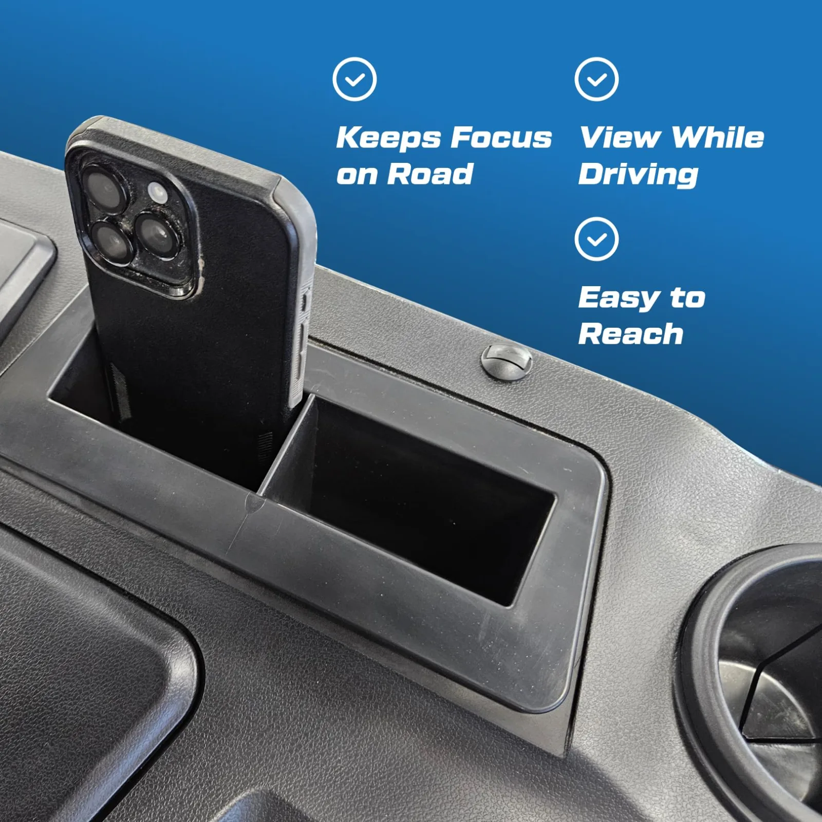 Evolution D5 Ranger & Maverick Split Phone Holder image 2