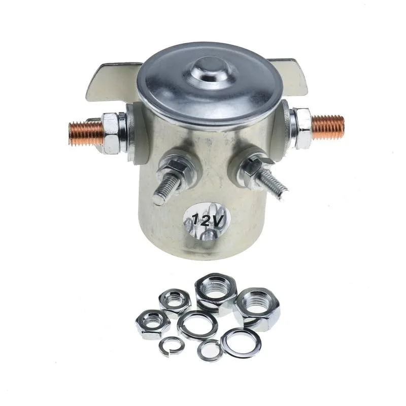 12V 4-Terminal Solenoid for E-Z-GO Marathon Gas (16542-G1)