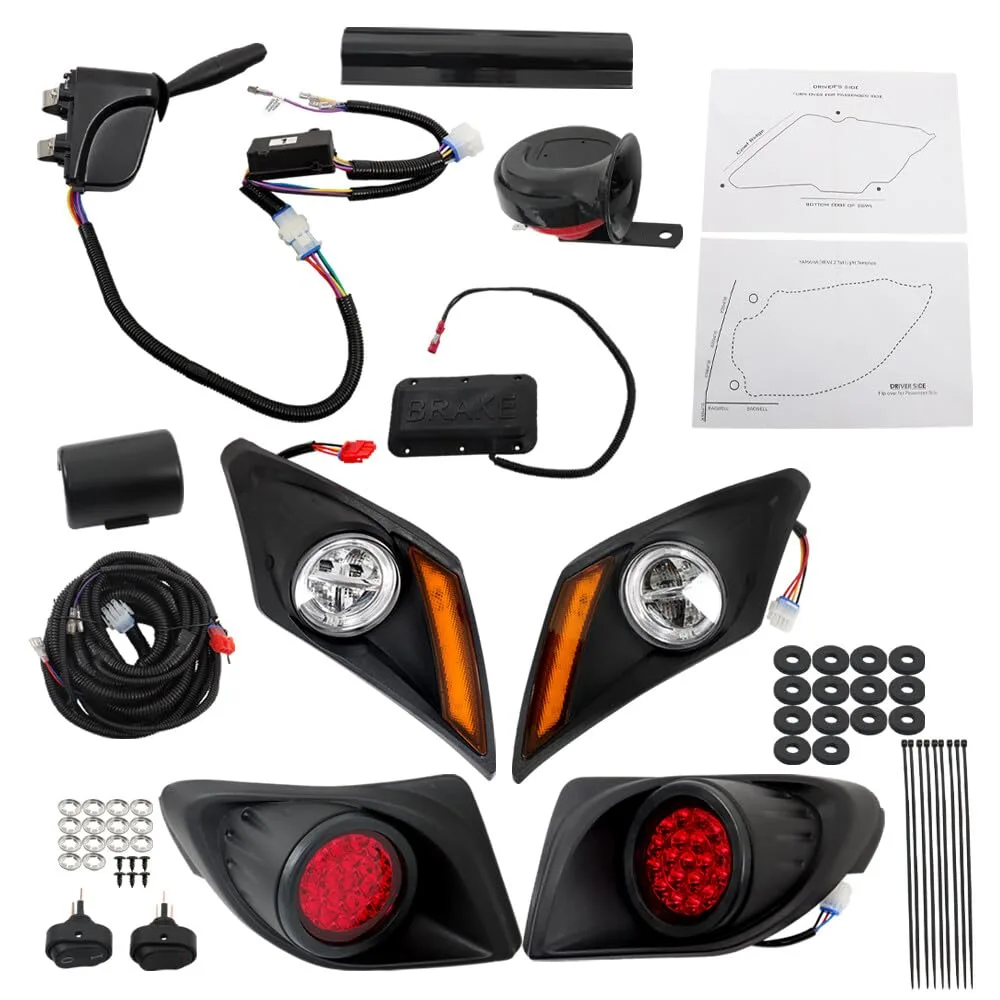 Generic LED Street-Legal Light Kit for Yamaha DRIVE2 (Mod-G33S-777)