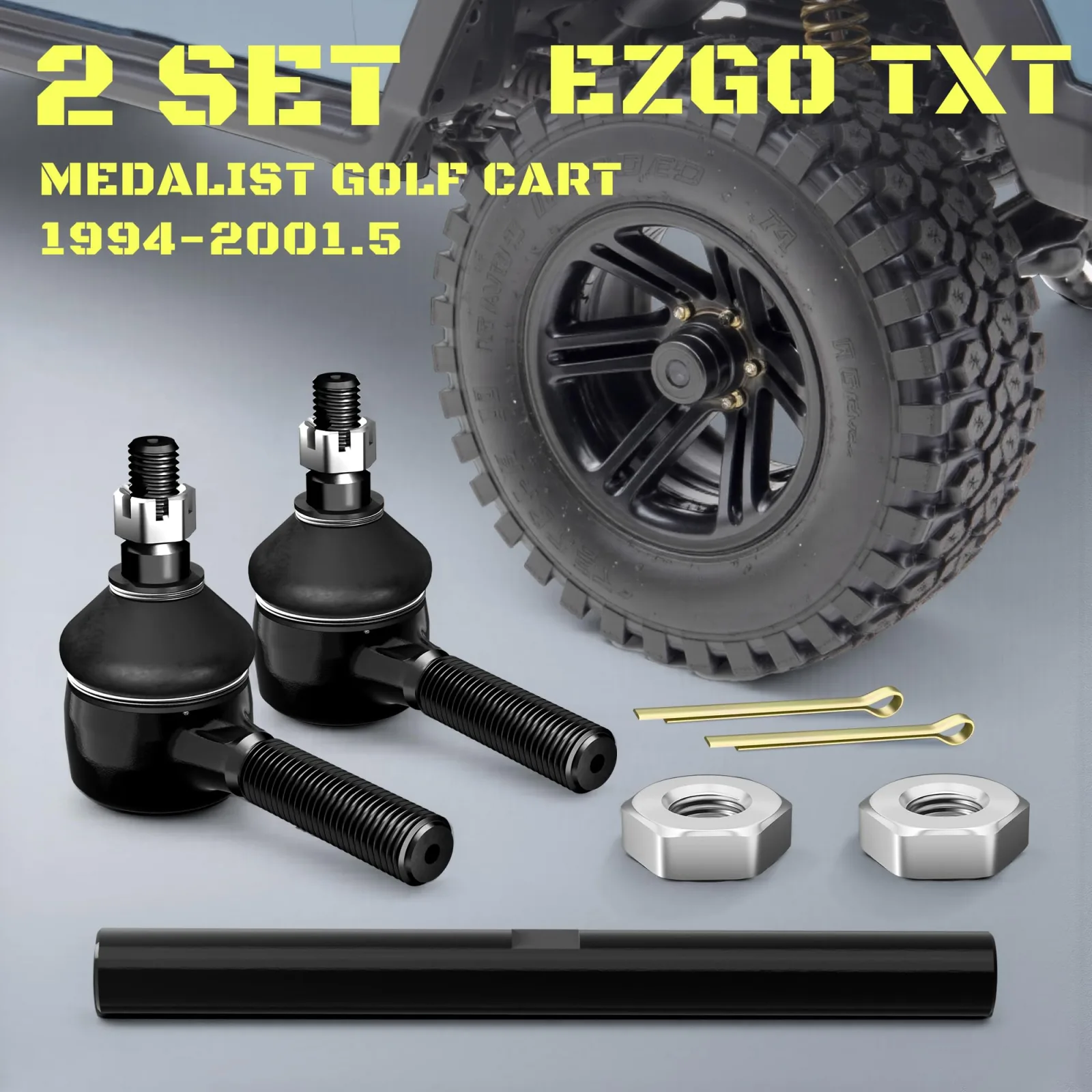 MIDOU AUTO Tie Rod Ends for E-Z-GO TXT Medalist image 4