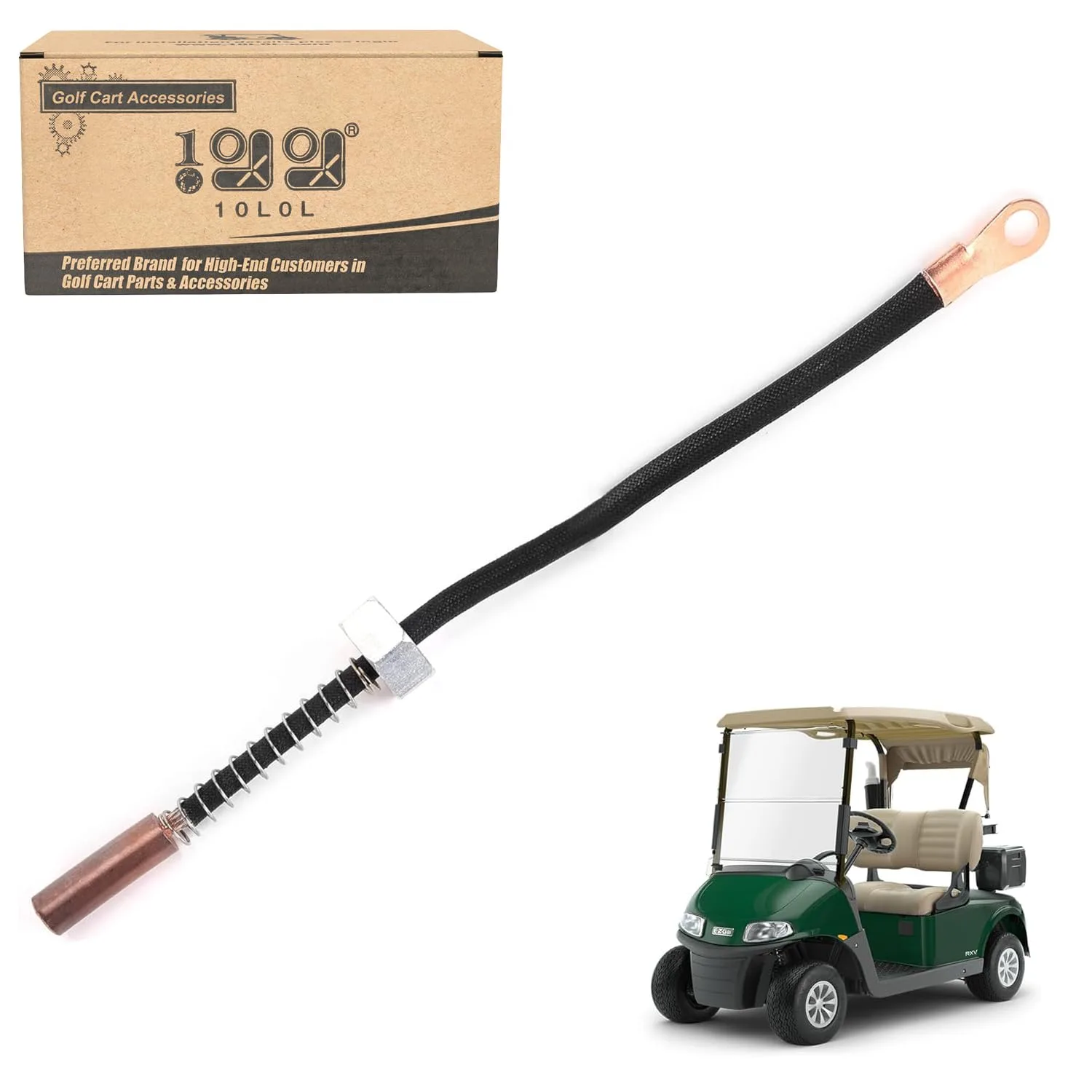 10L0L Speed Control Wiper Contact Brush — 12123-G1 (E-Z-GO 1965–1981)