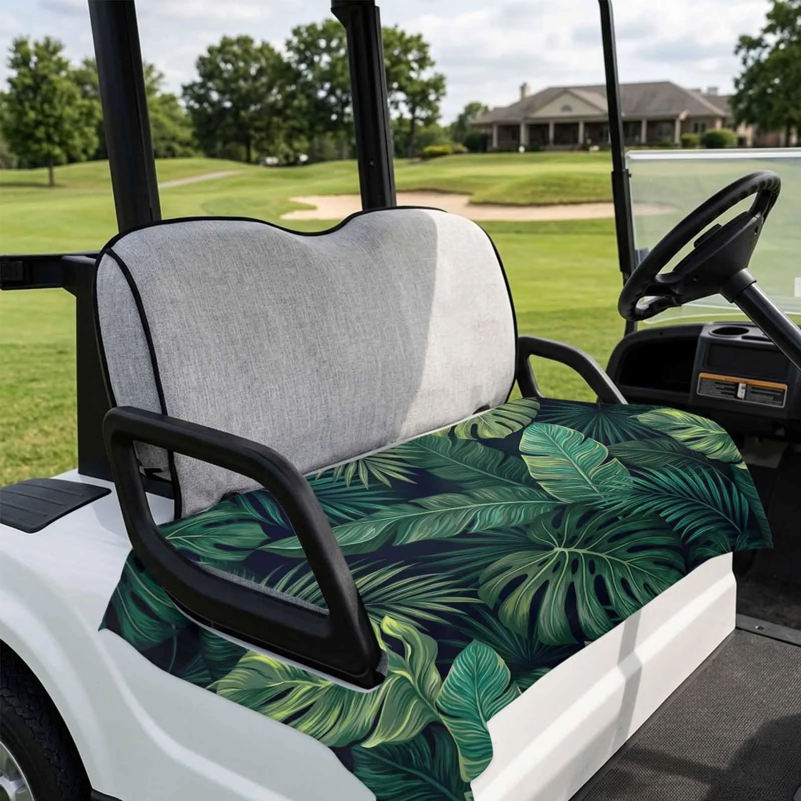 DecorLovee Golf Cart Seat Cover for 2-Seater Carts image 4