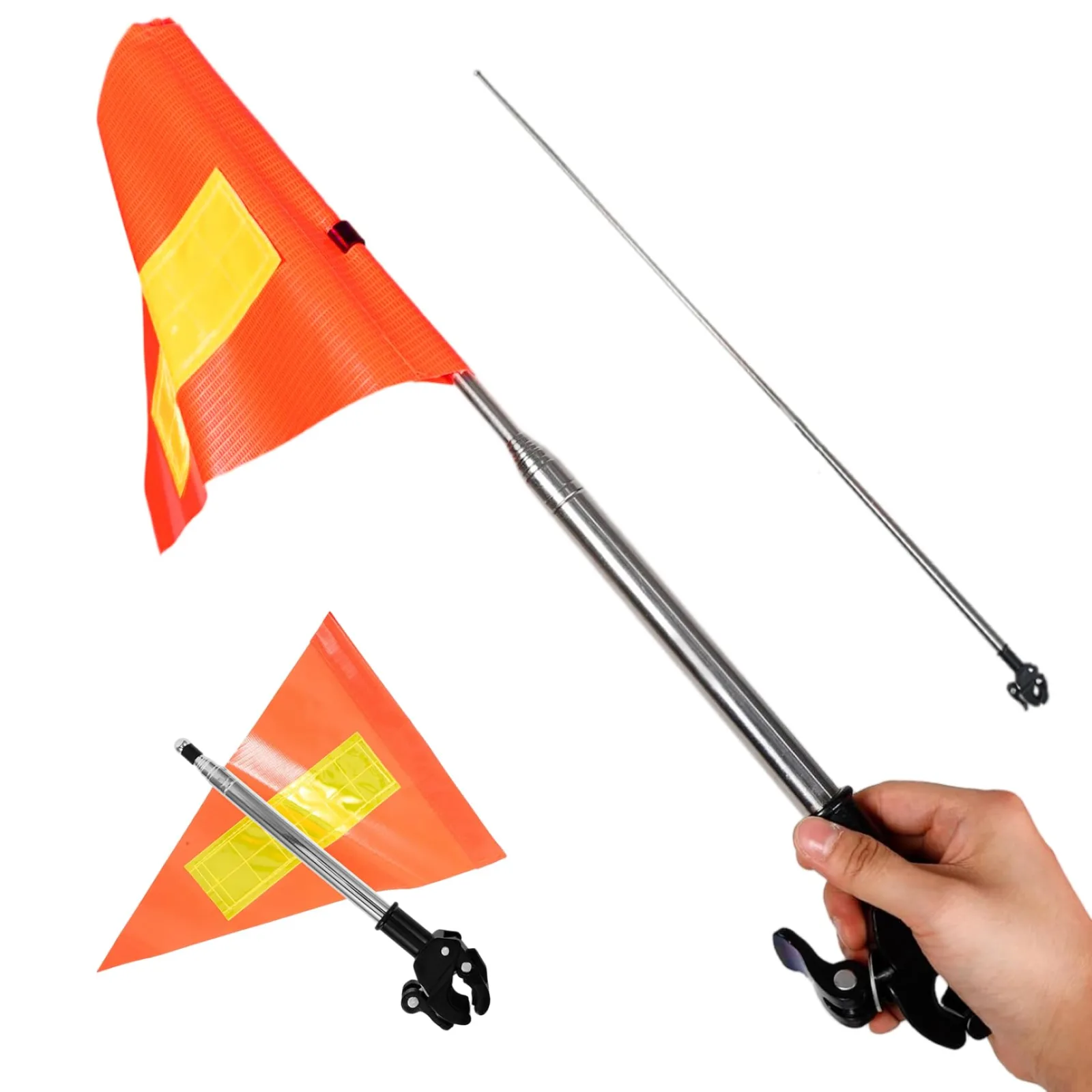 CurcKua Golf Cart Safety Flag with Pole and Mount image 4