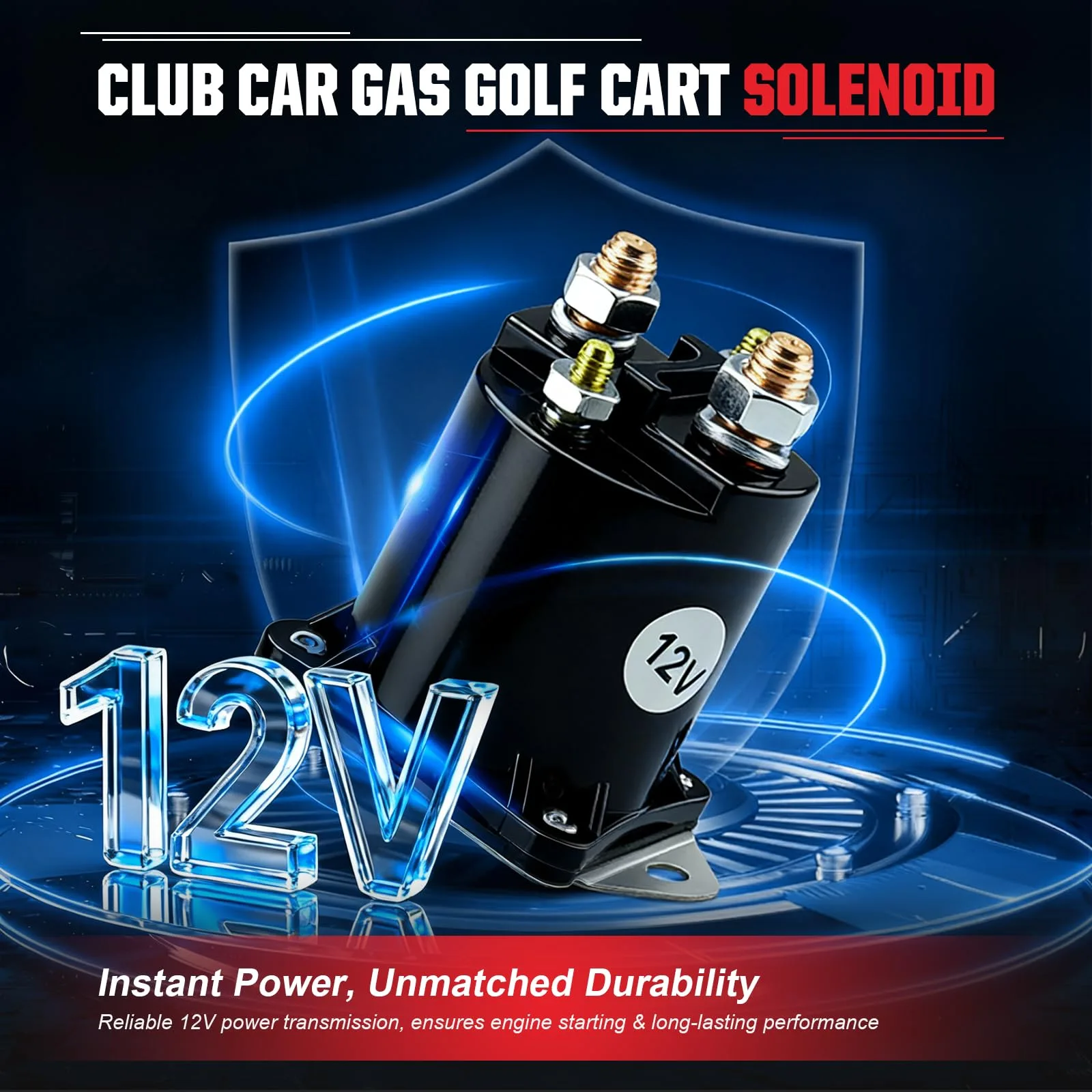 VYYOKMU 12V Solenoid for Club Car DS & Precedent Gas Carts image 2