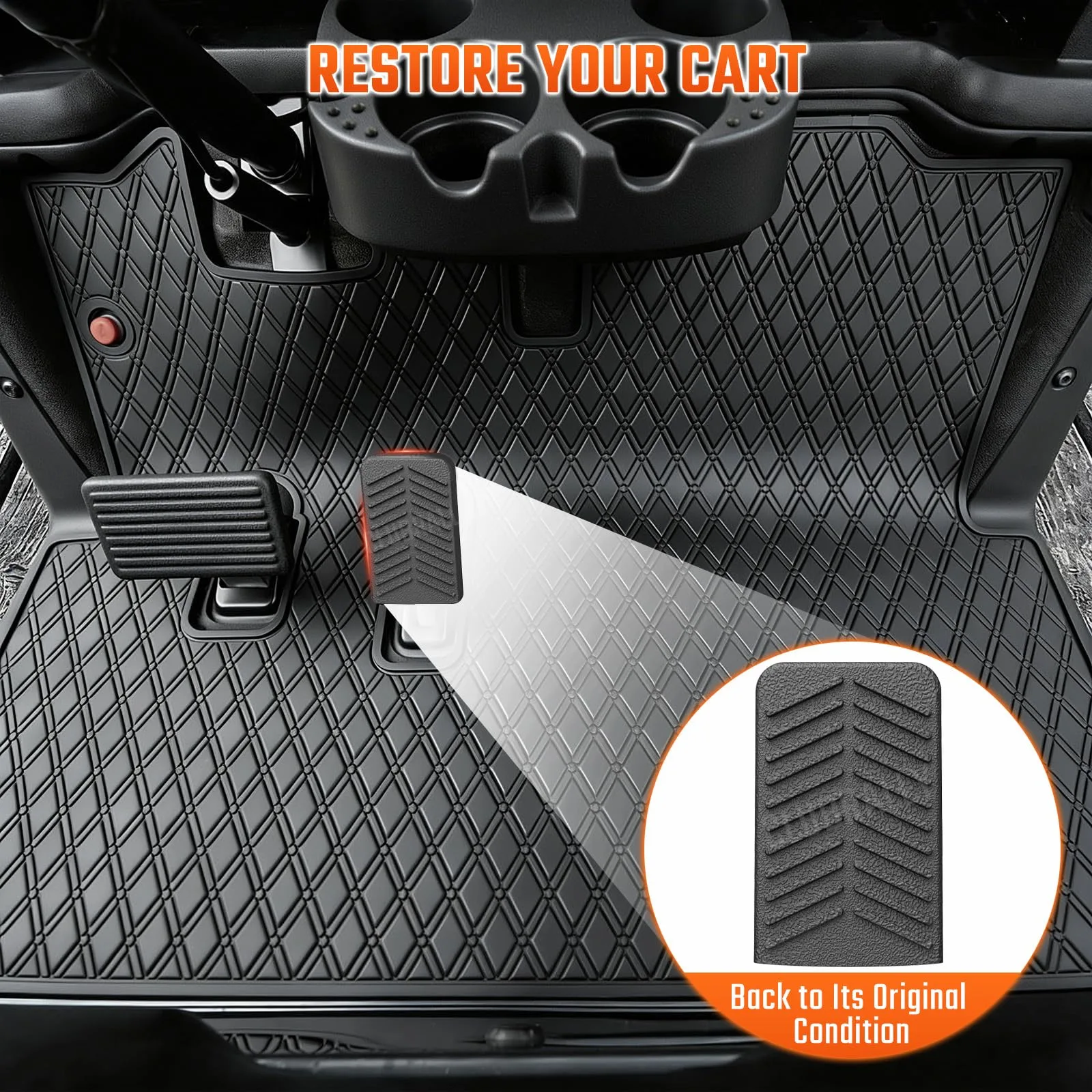 CLUBRALLY Accelerator Pedal Cover for E-Z-GO RXV image 3