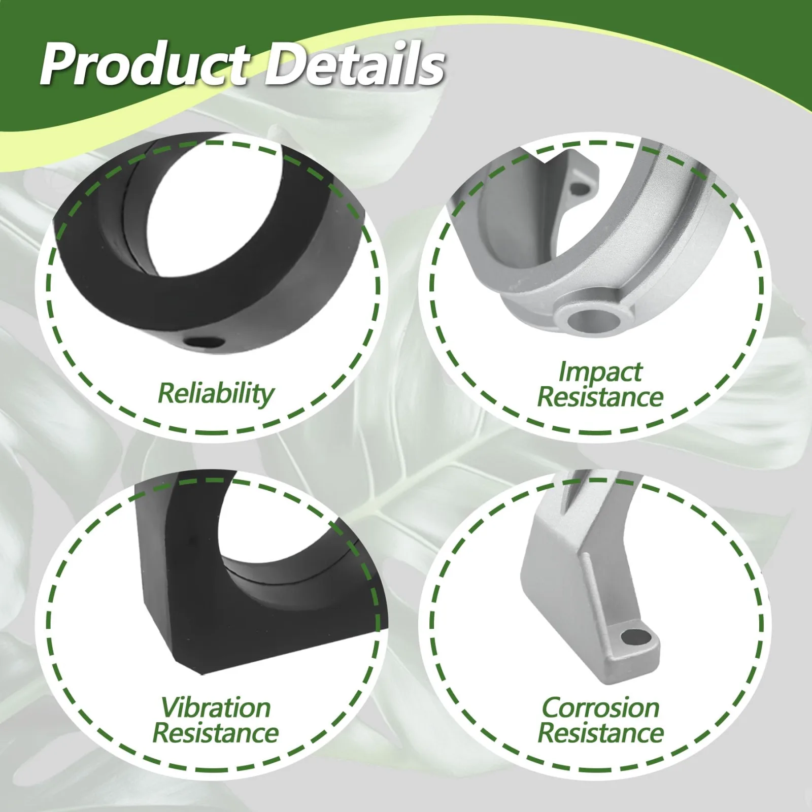 YITTDMGS E-Z-GO Rear Spring ISO Mount Bushing image 4