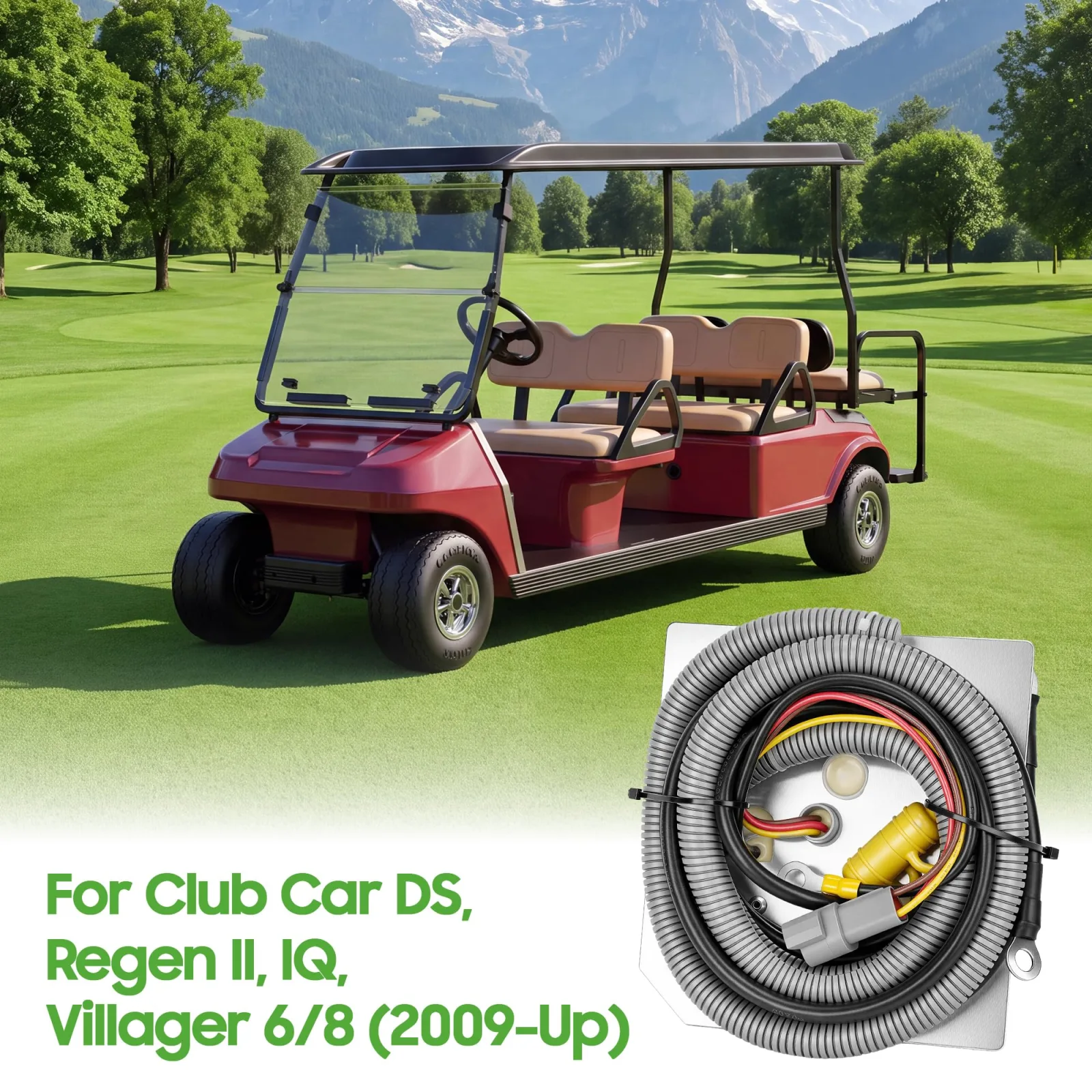 10L0L 48V OBC for 2009+ Club Car DS 6-Pin image 4