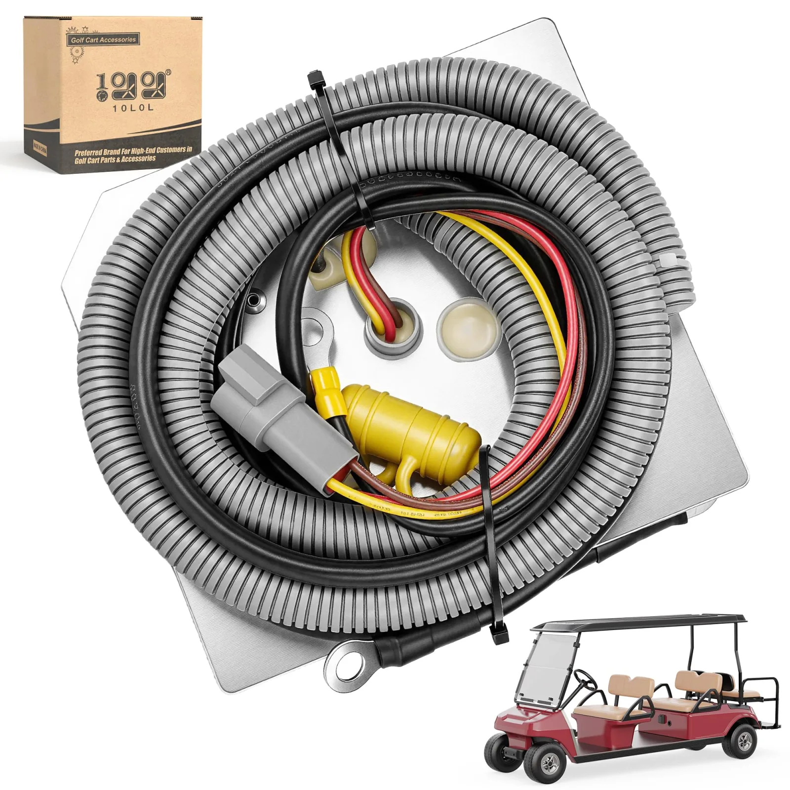 10L0L 48V OBC for 2009+ Club Car DS 6-Pin