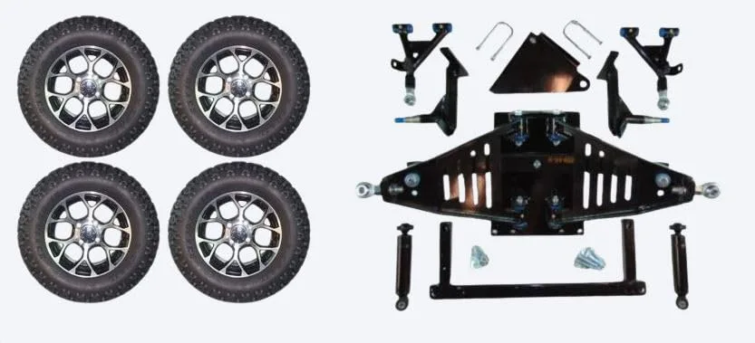 3G 6-Inch Lift Kit with 12-Inch Wheels for Yamaha Drive II
