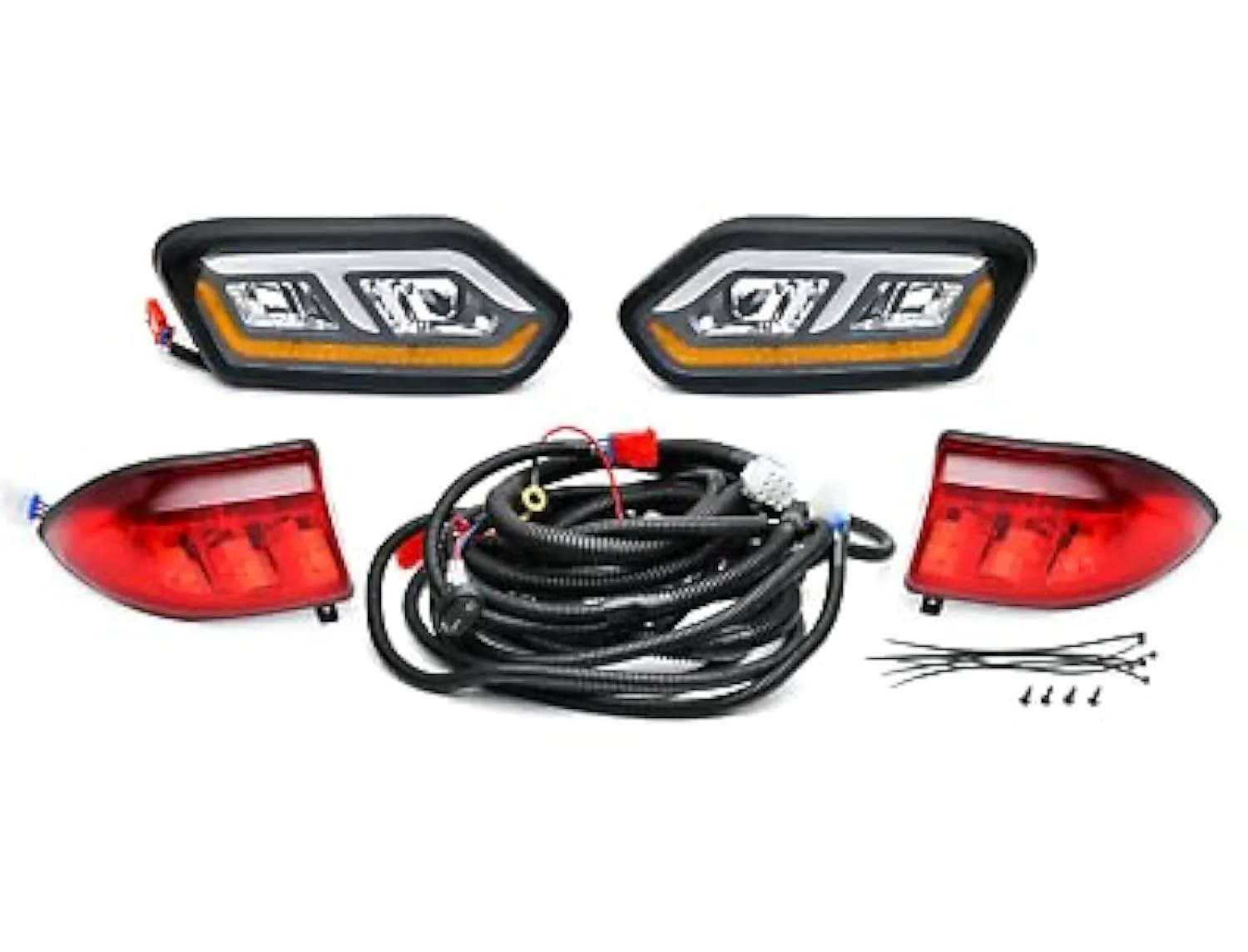 GTW LED Headlight & Taillight Kit for Club Car Tempo