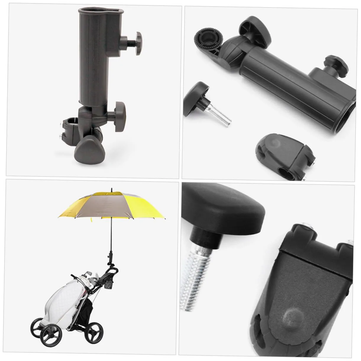 KESYOO Golf Cart Umbrella Holder Clamp image 3
