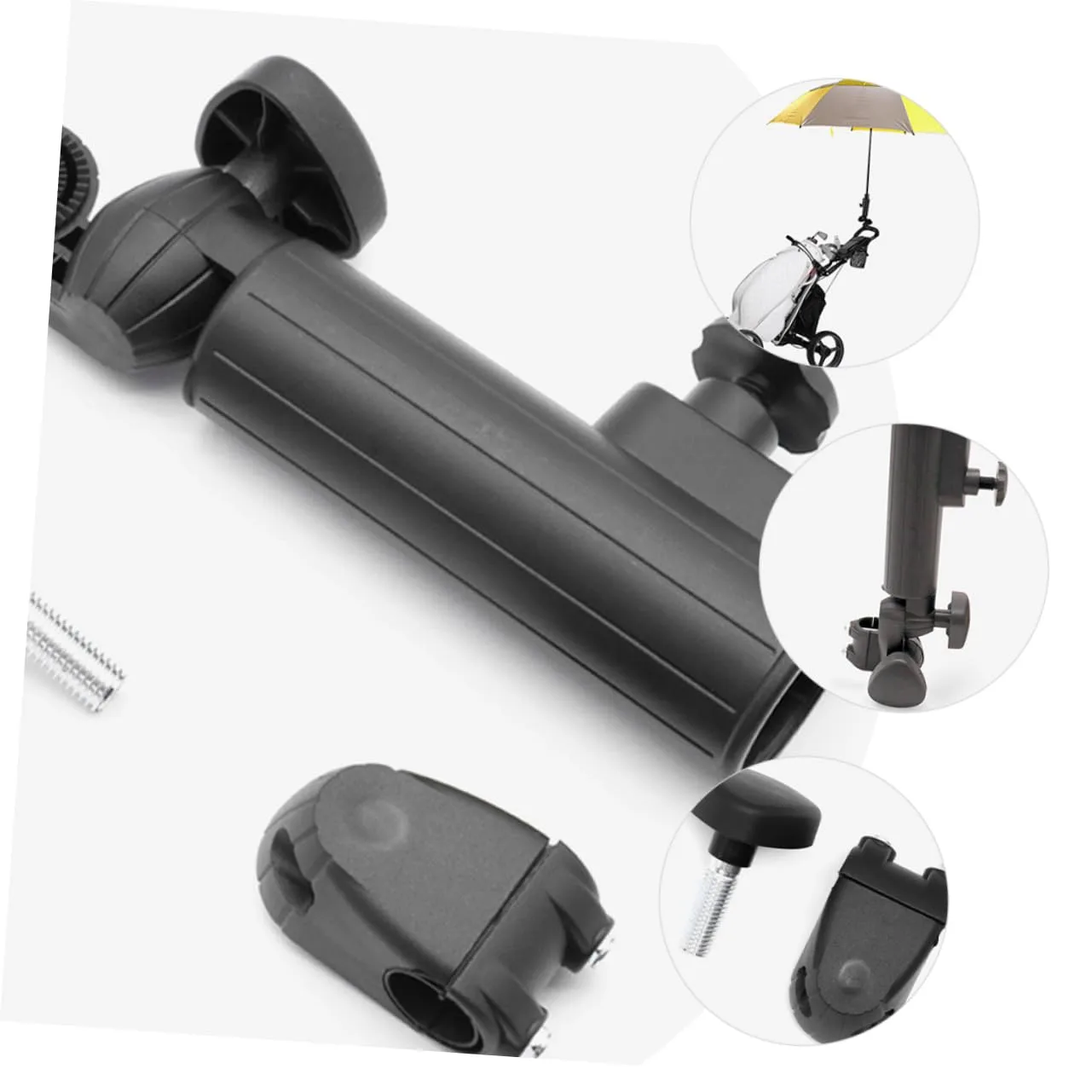 KESYOO Golf Cart Umbrella Holder Clamp image 4
