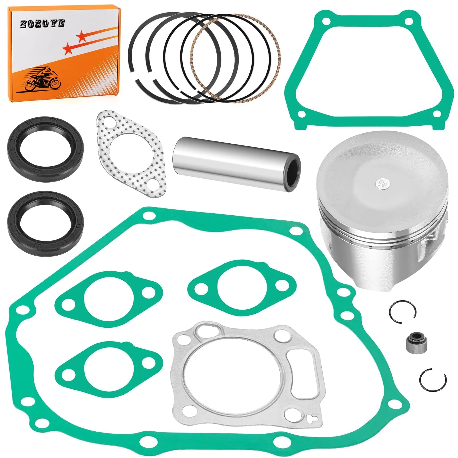 ZOZOYE Yamaha Golf Cart Engine Top-End Rebuild Kit image 2