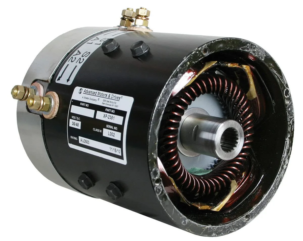 36V AMD Speed Motor for E-Z-GO Marathon and TXT Carts image 2