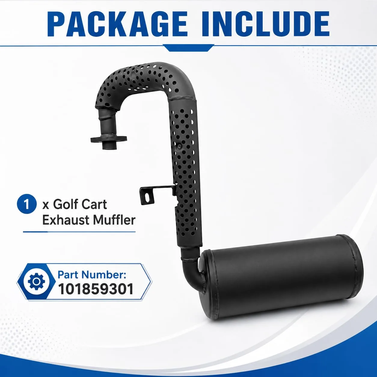 HESUNHE Exhaust Muffler for Club Car DS 101859301 image 4