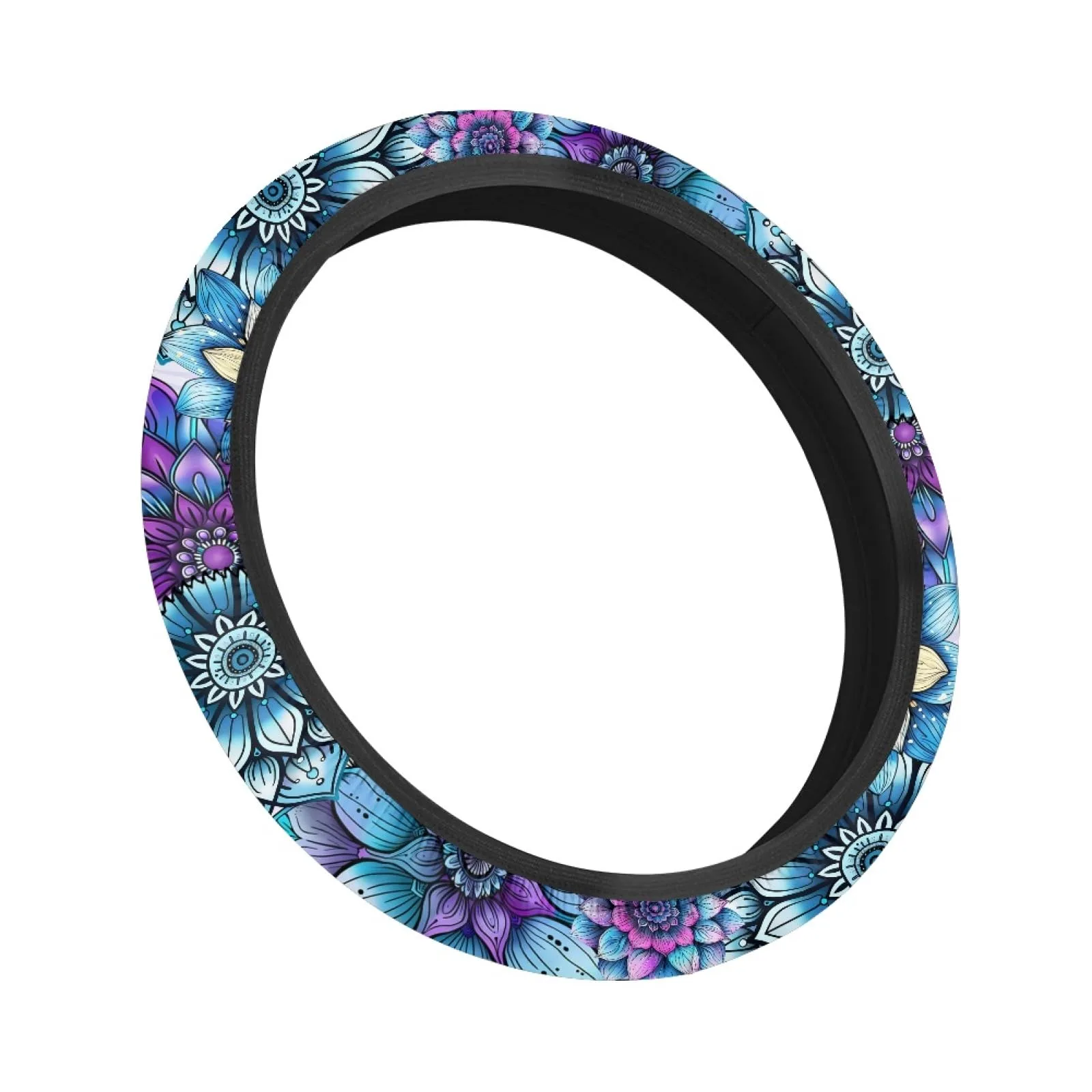 INSTANTARTS Mandala Golf Cart Steering Wheel Cover image 2