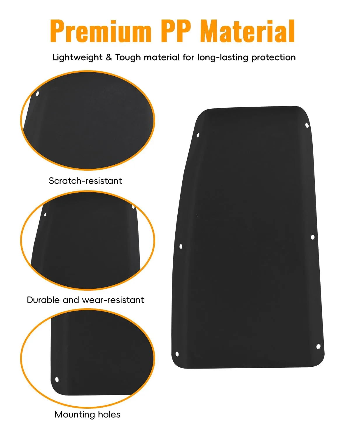 LUXEMOTO Side Guard Pads for Club Car DS 1981+ image 4