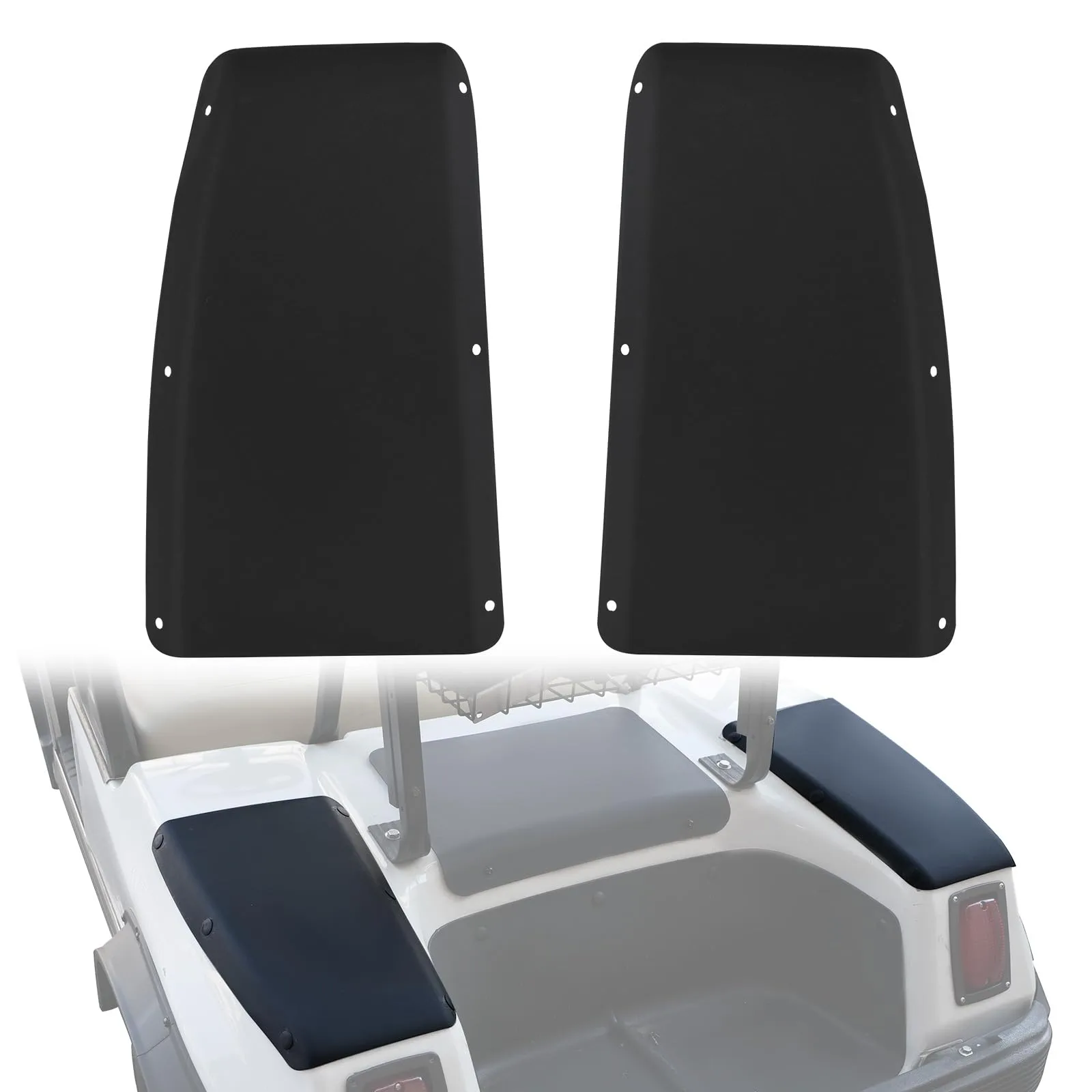 LUXEMOTO Side Guard Pads for Club Car DS 1981+