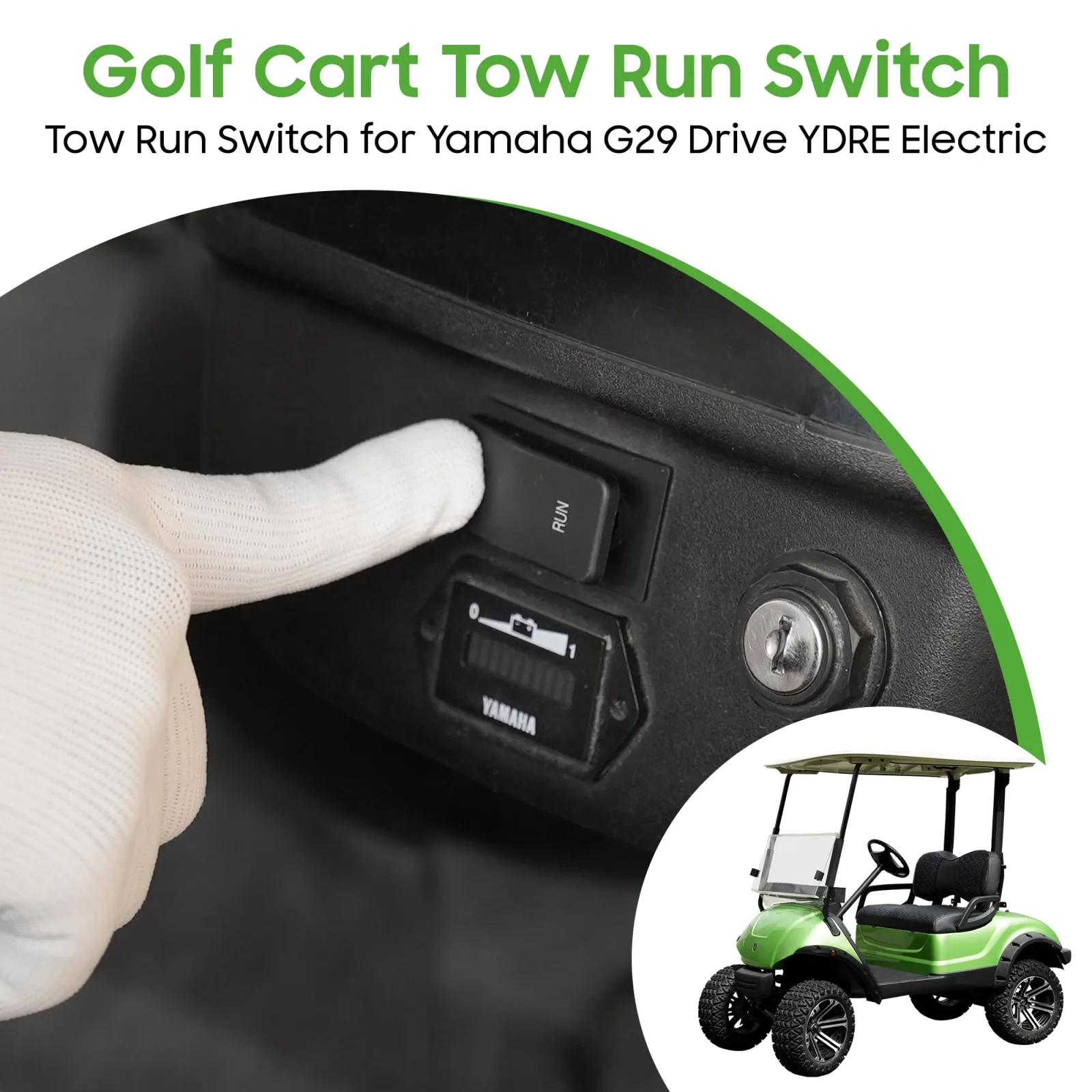 10L0L Tow/Run Switch for Yamaha G29 Electric 2010-2014 image 3