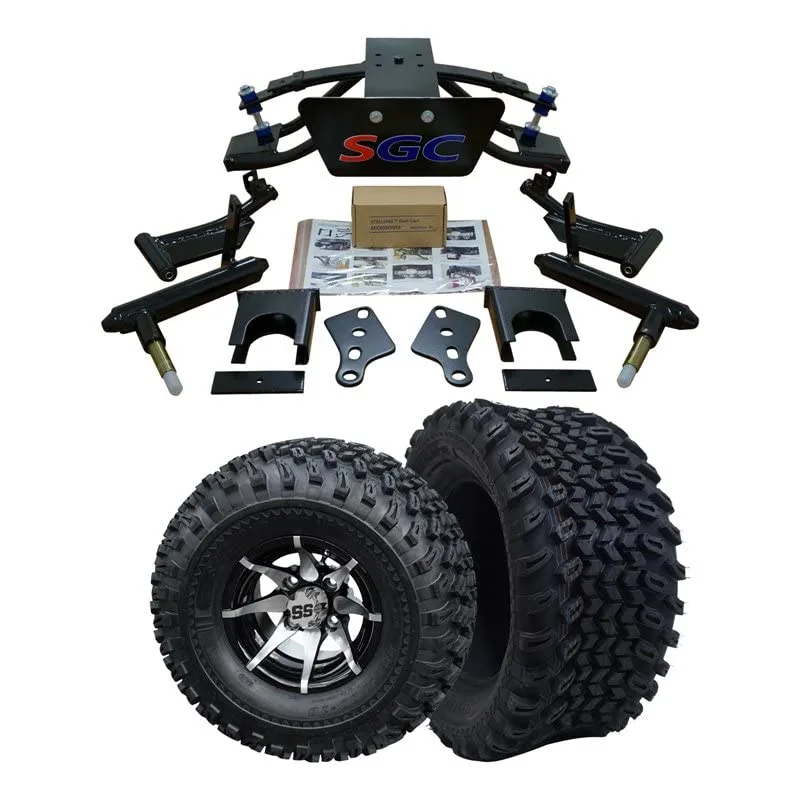 Club Car Precedent 4-Inch Lift Kit with Wheels and Tires