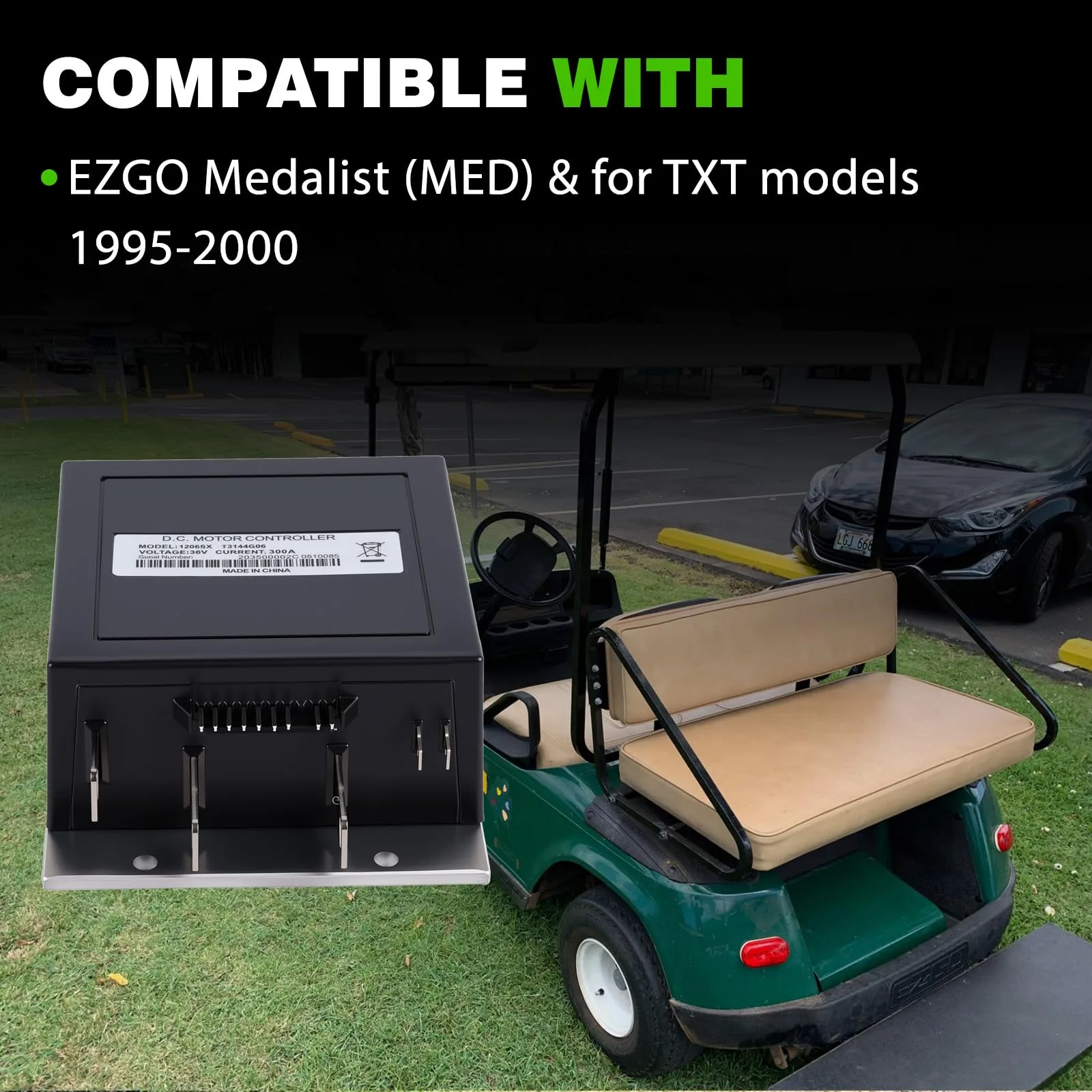 NEXAGEBIUS 1206DCS 36V Motor Controller for E-Z-GO image 2