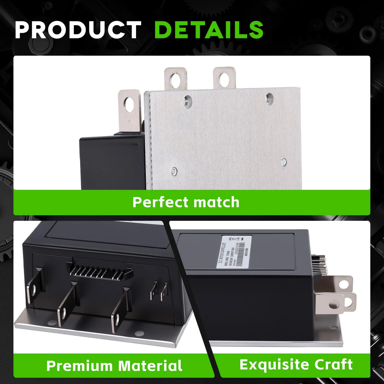 NEXAGEBIUS 1206DCS 36V Motor Controller for E-Z-GO image 4
