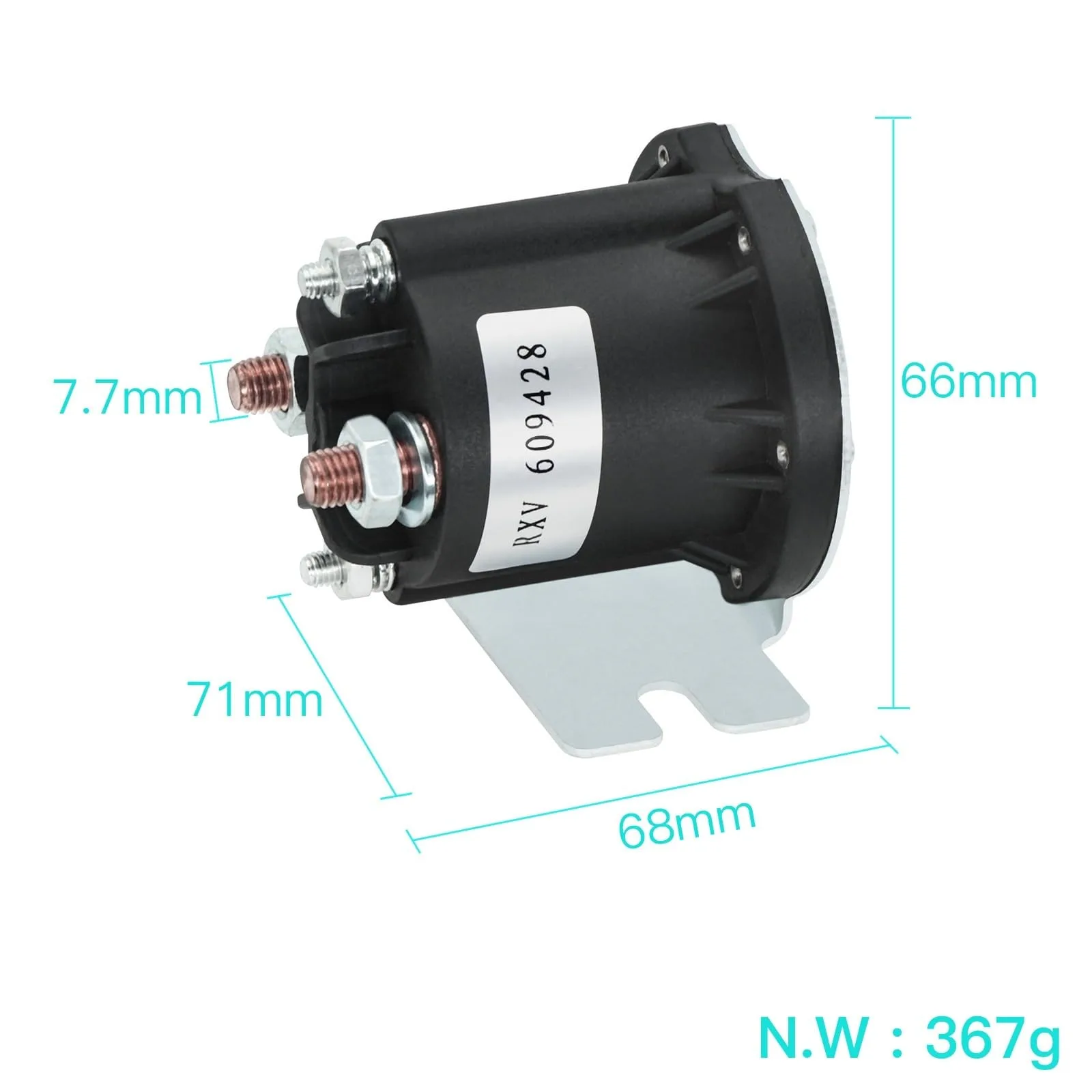 36V Golf Cart Contactor Solenoid Relay image 2